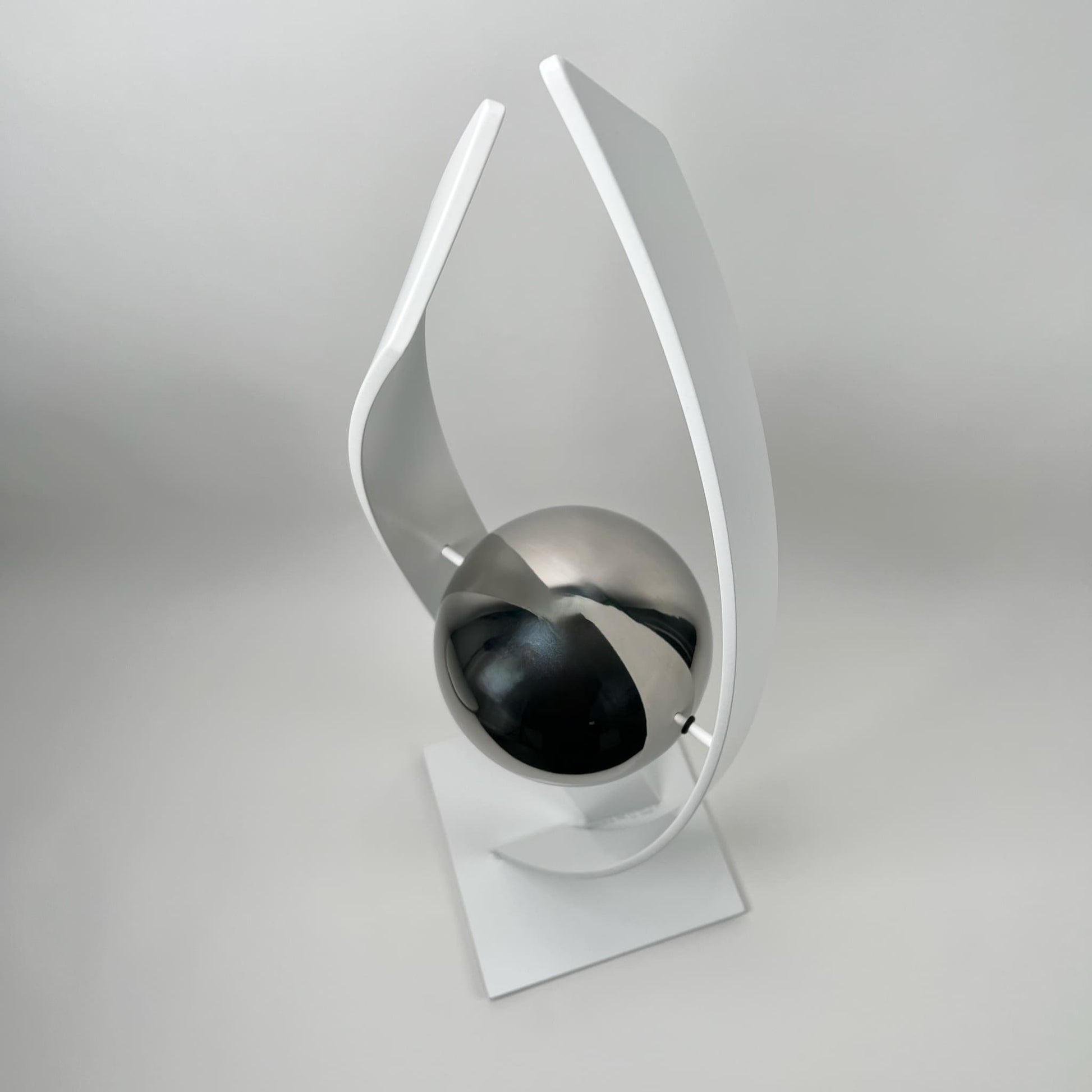 Contemporary metal sculpture series Love Is Presence by Ottawa artist Timothy Gordon Johnson.