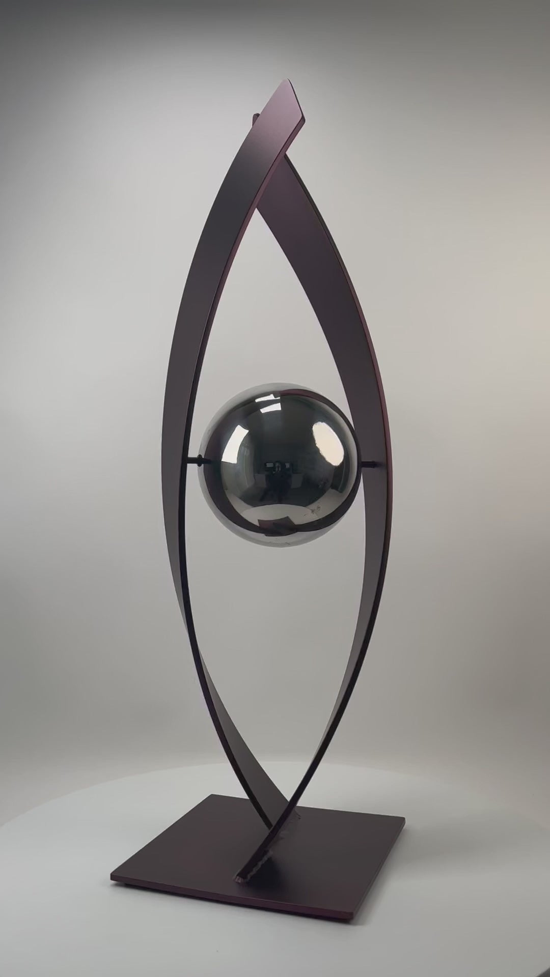 Contemporary metal sculpture series Love Is Presence by Ottawa artist Timothy Gordon Johnson