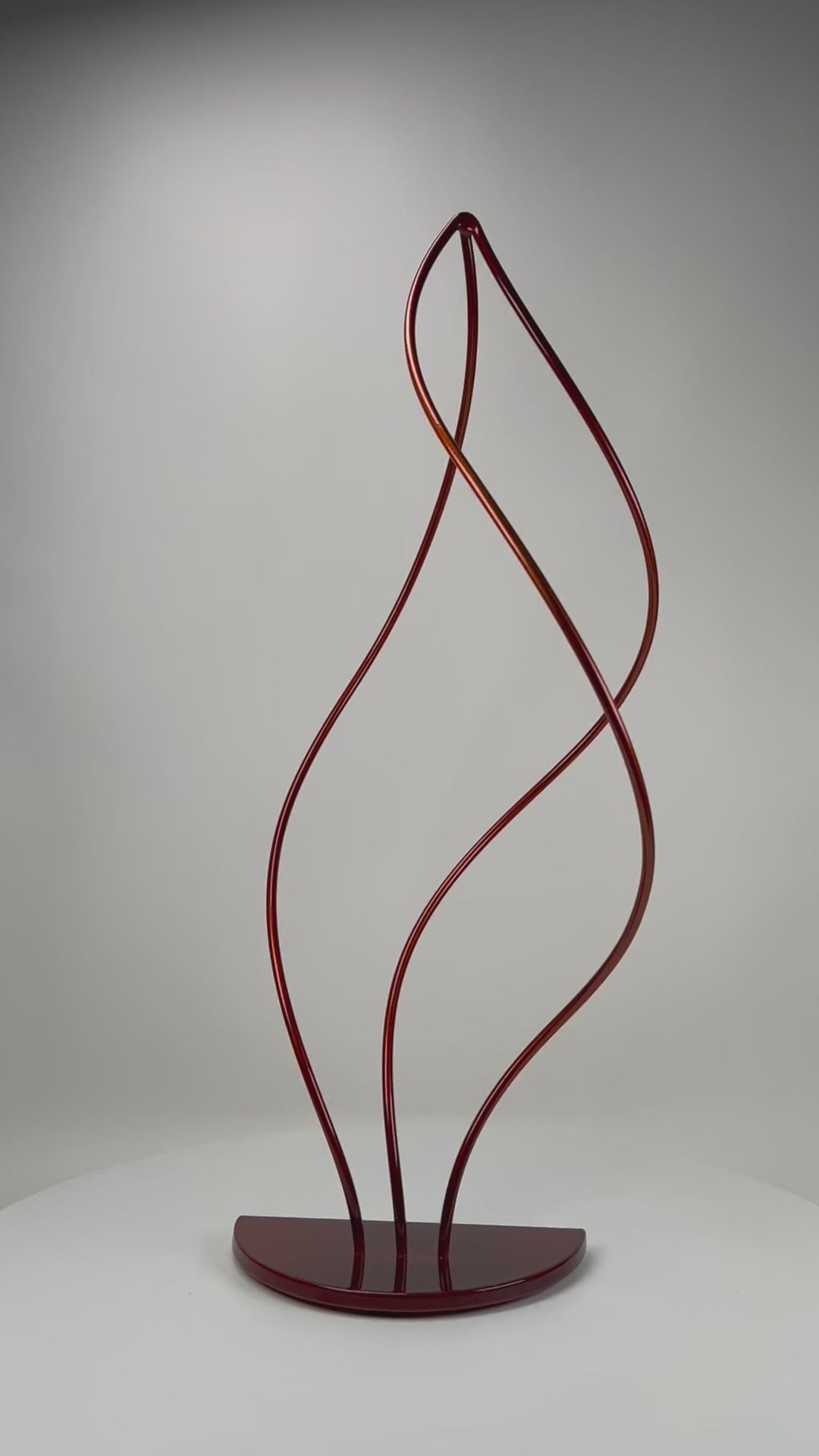 Contemporary metal sculpture Wired by Ottawa artist Timothy Gordon Johnson