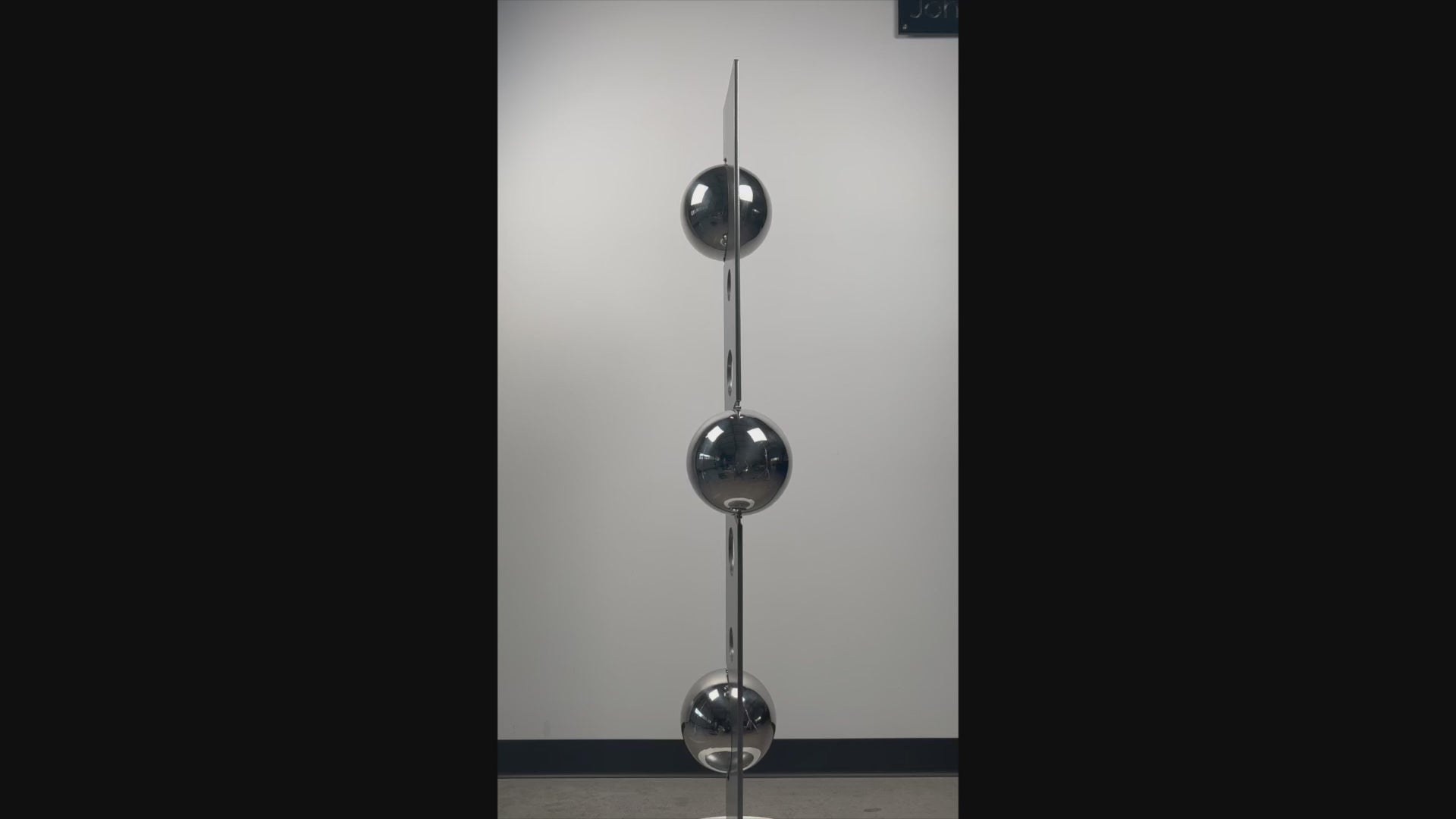 Contemporary metal sculpture "Supernal" by Ottawa artist Timothy Gordon Johnson