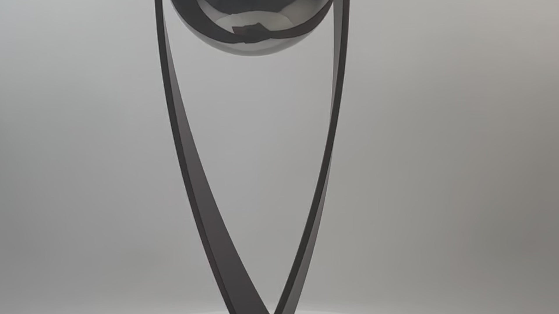 Contemporary metal sculpture series Love Is Presence by Ottawa artist Timothy Gordon Johnson