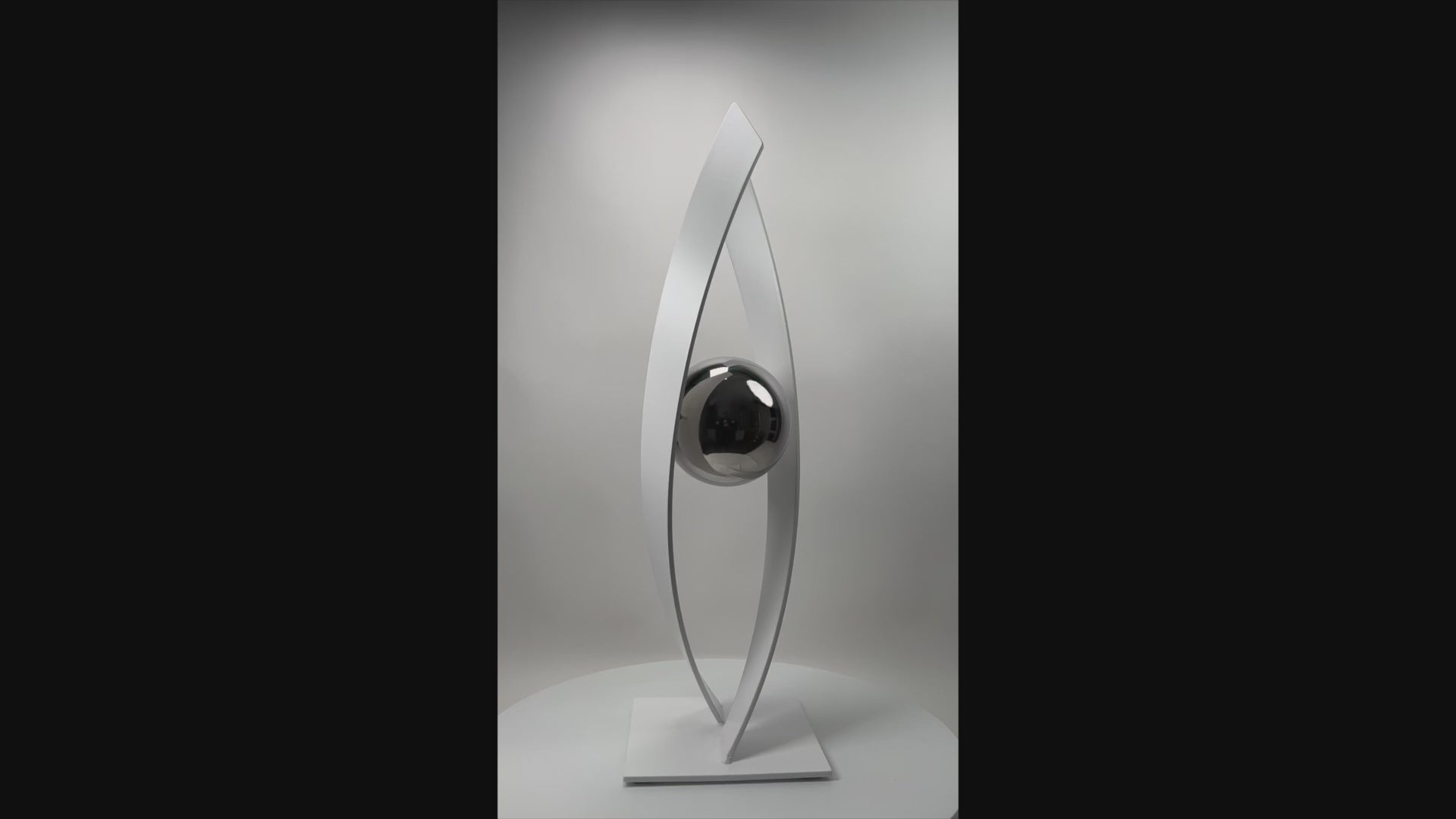 Contemporary metal sculpture series Love Is Presence by Ottawa artist Timothy Gordon Johnson