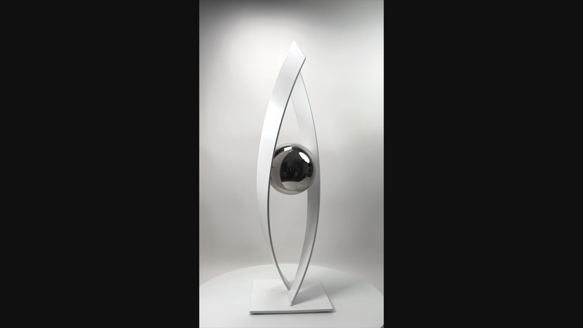 Contemporary metal sculpture series Love Is Presence by Ottawa artist Timothy Gordon Johnson