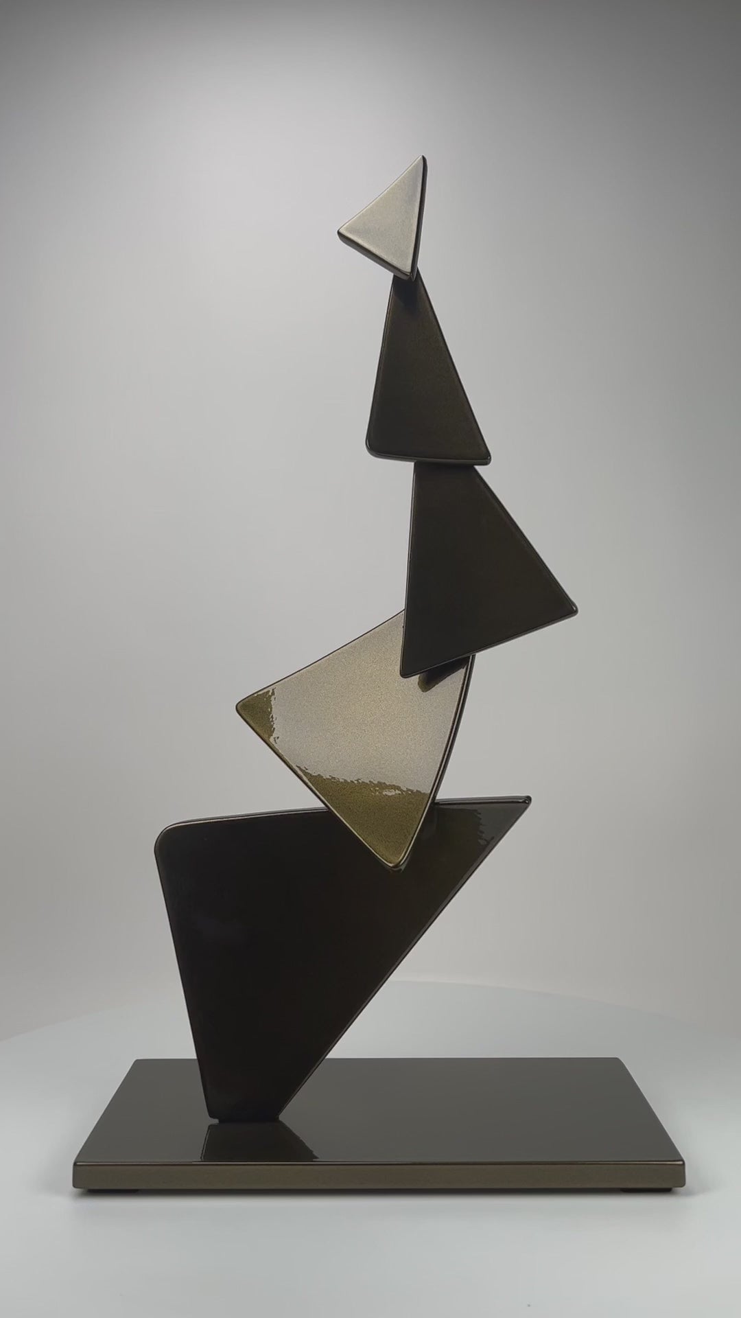 Gordon Johnson Art contemporary metal sculpture, a modern metal art series Flutter by Ottawa artist Timothy Gordon Johnson