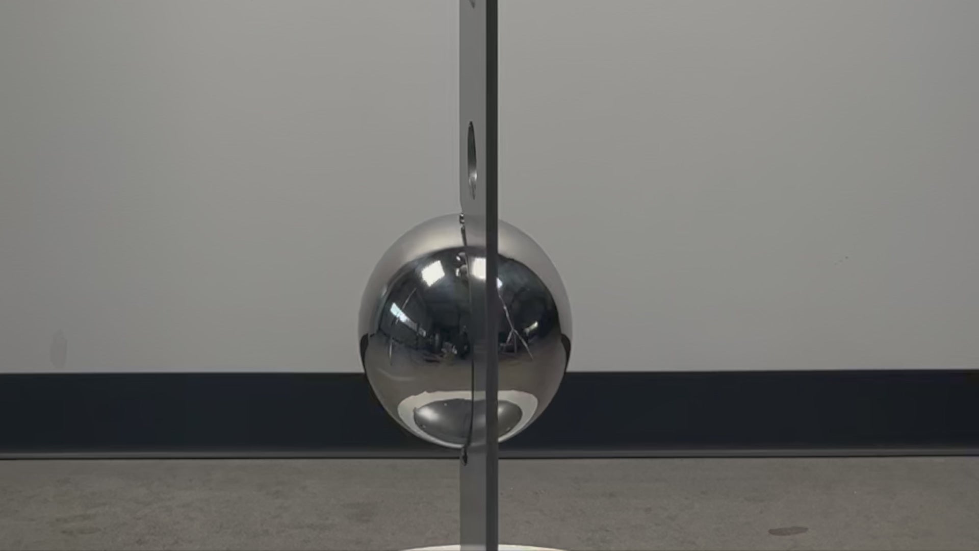 Contemporary metal sculpture "Supernal" by Ottawa artist Timothy Gordon Johnson