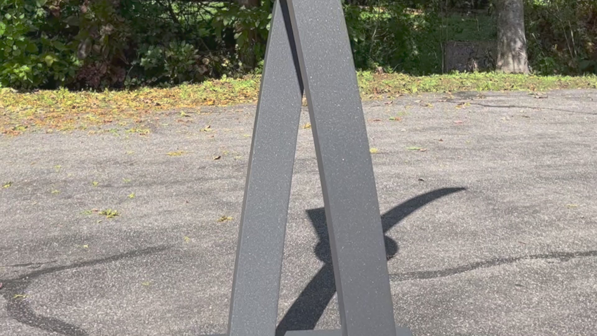 Contemporary metal sculpture Love Is Presence by Ottawa artist Timothy Gordon Johnson