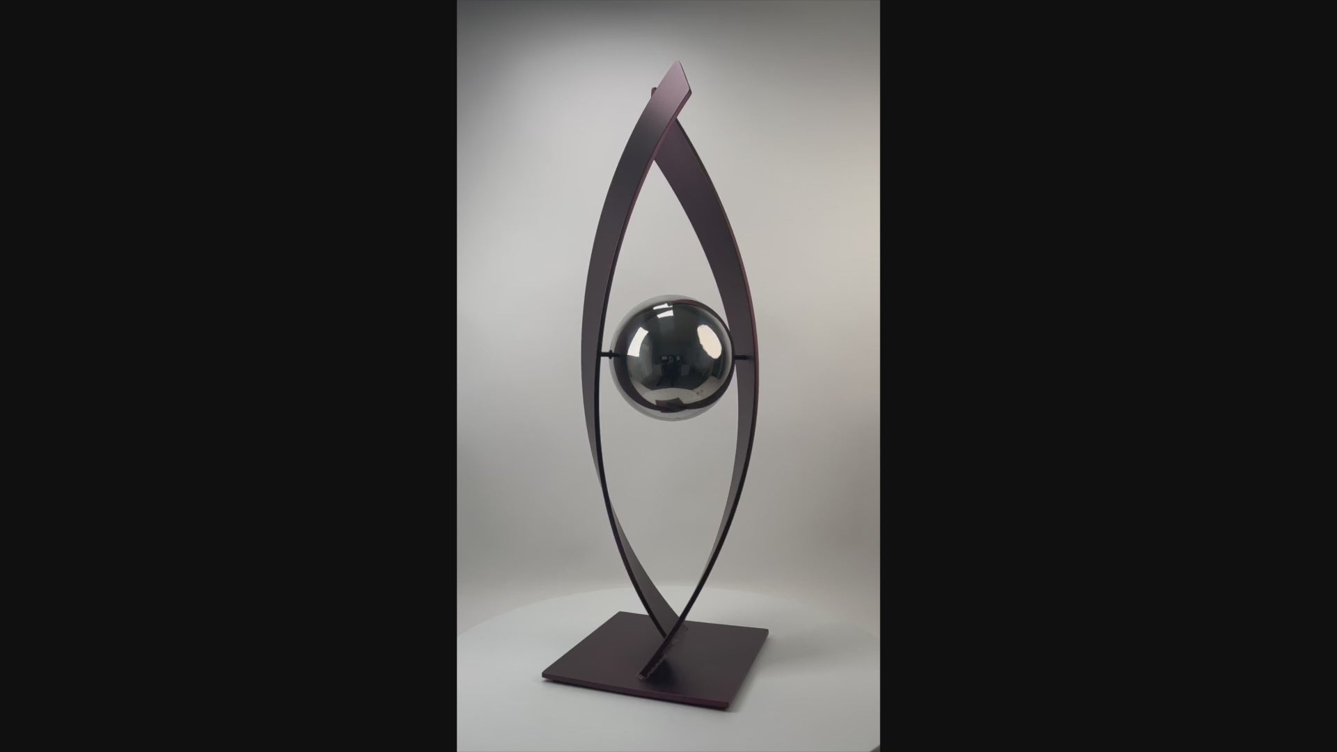 Contemporary metal sculpture series Love Is Presence by Ottawa artist Timothy Gordon Johnson