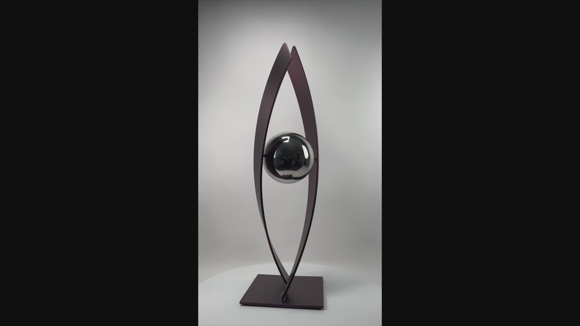 Contemporary metal sculpture series Love Is Presence by Ottawa artist Timothy Gordon Johnson