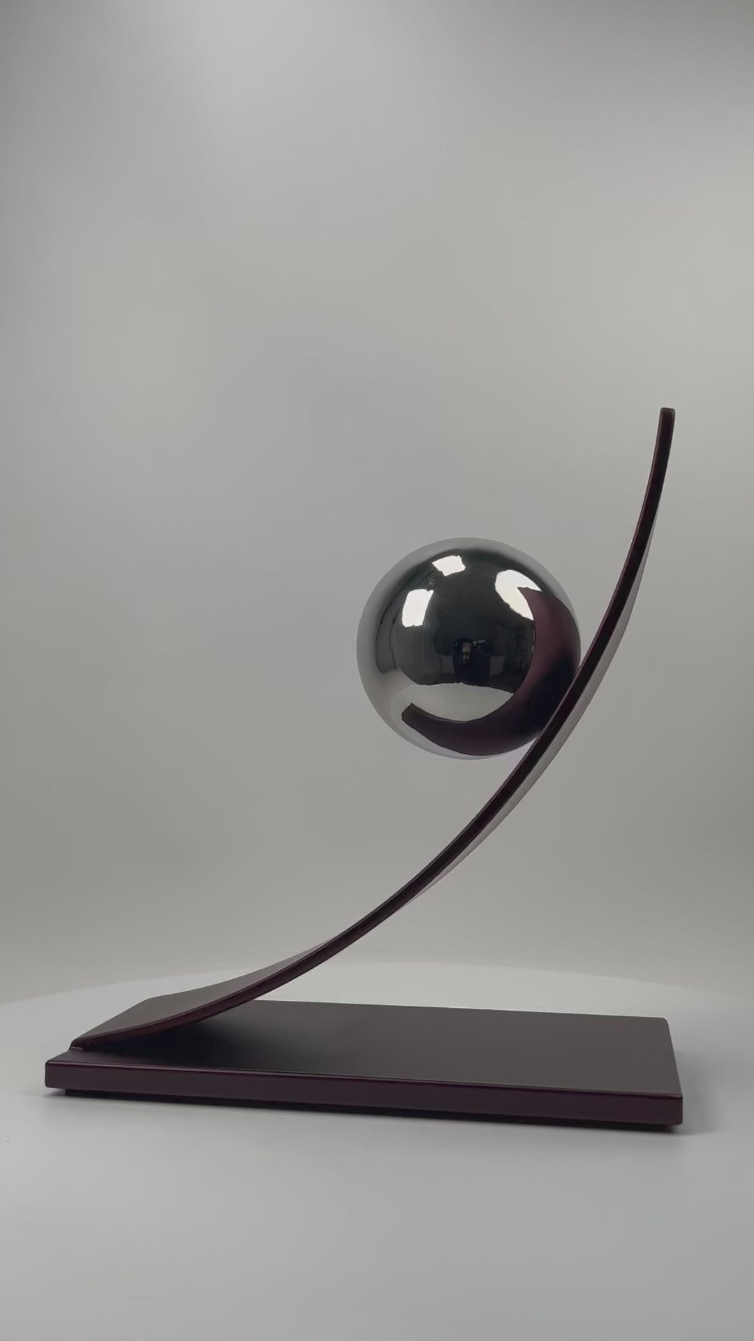 Contemporary metal sculpture series Orbit by Ottawa artist Timothy Gordon Johnson