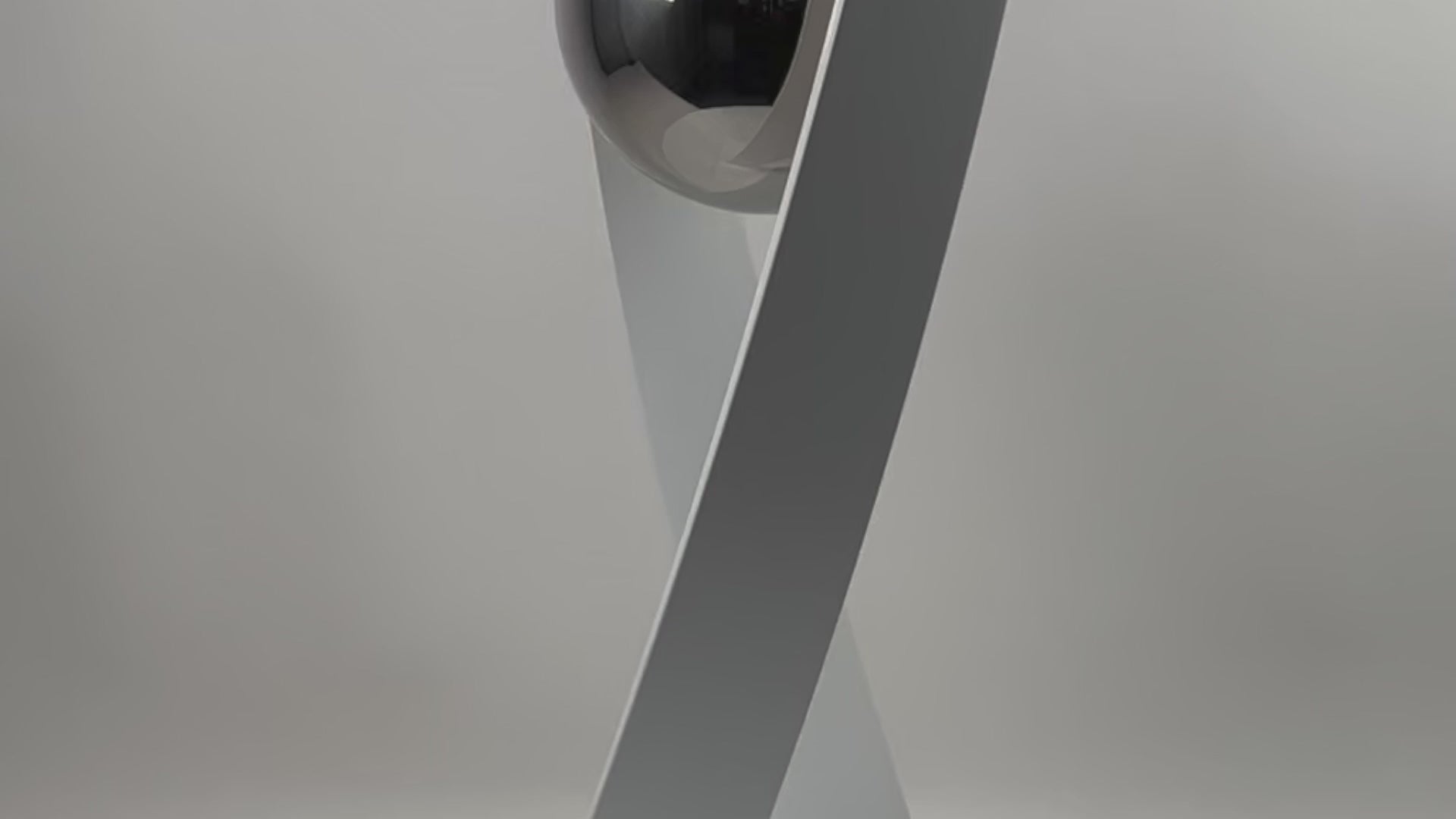 Contemporary metal sculpture series Love Is Presence by Ottawa artist Timothy Gordon Johnson