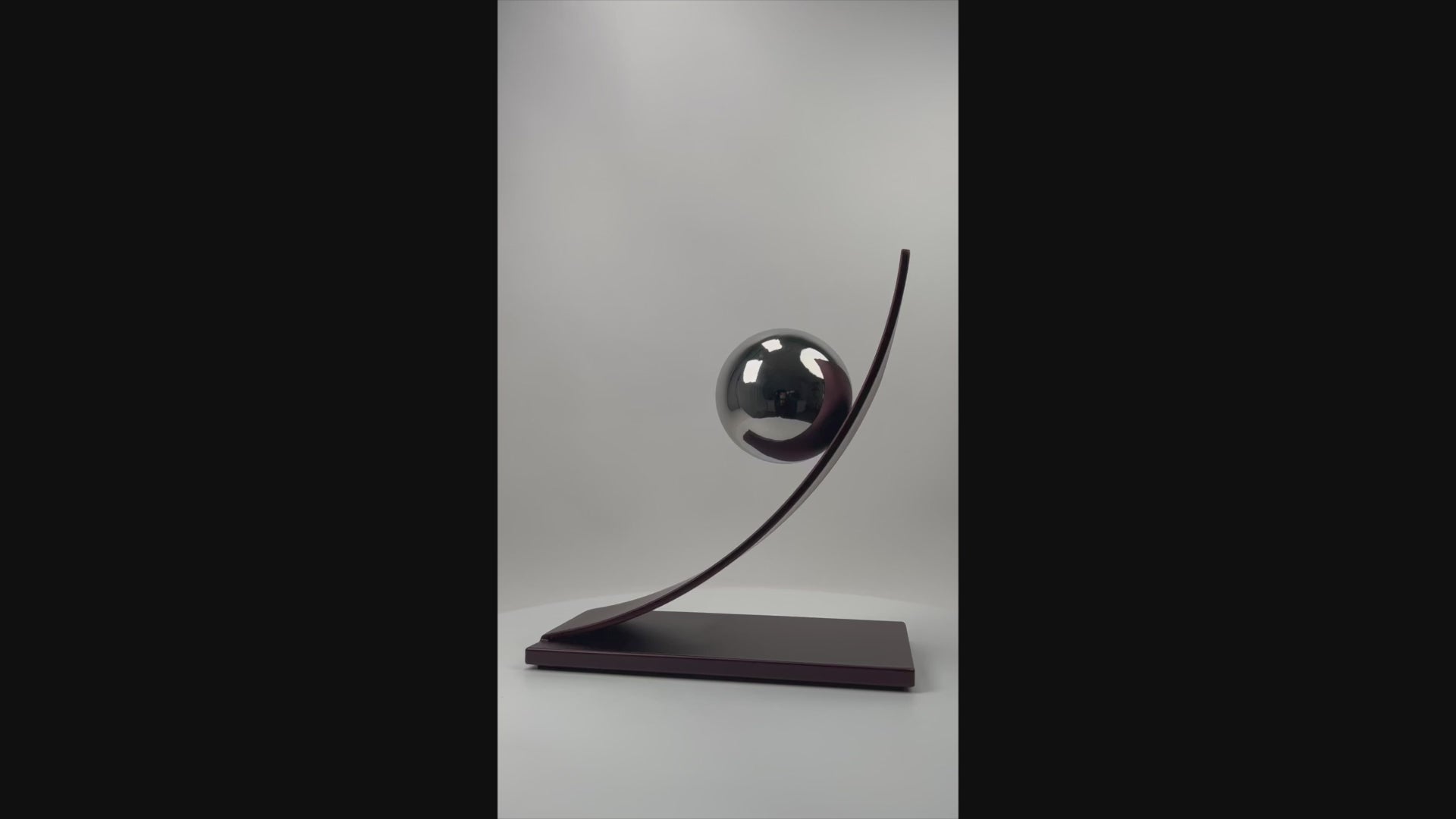 Contemporary metal sculpture series Orbit by Ottawa artist Timothy Gordon Johnson