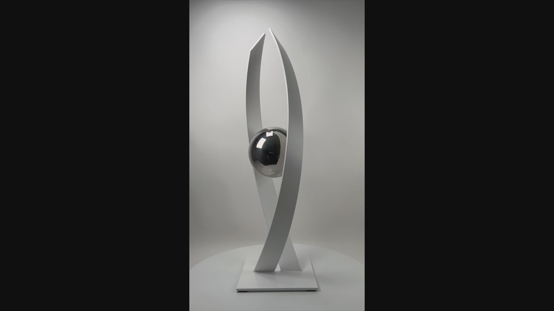 Contemporary metal sculpture series Love Is Presence by Ottawa artist Timothy Gordon Johnson