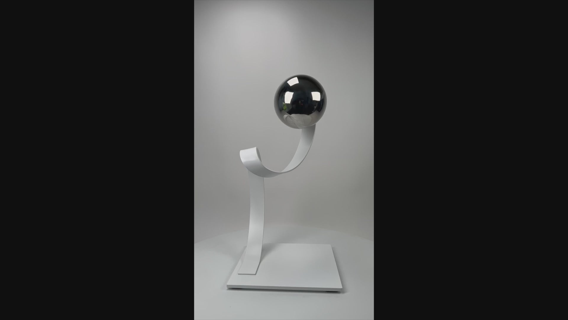 Contemporary metal sculpture series Orbit by Ottawa artist Timothy Gordon Johnson