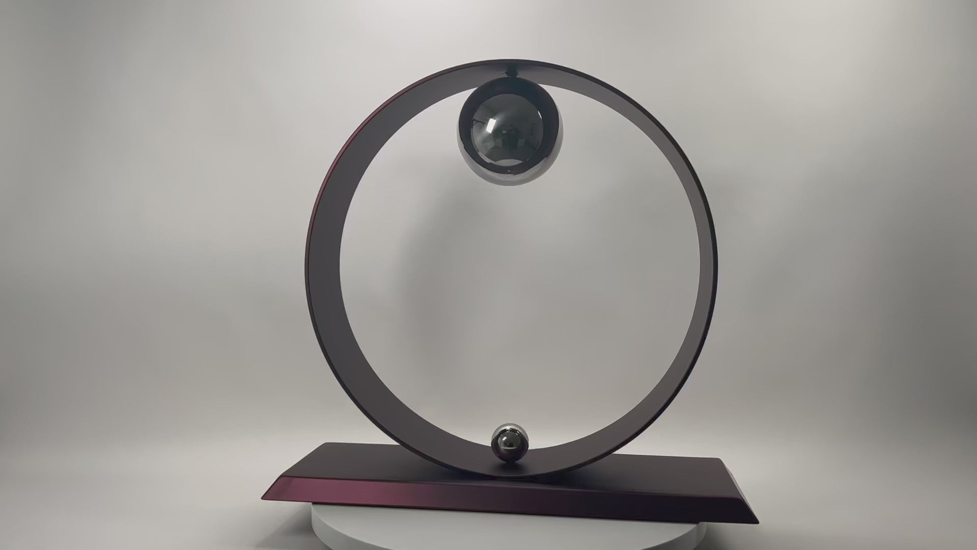 Contemporary metal sculpture series Orbit by Ottawa artist Timothy Gordon Johnson