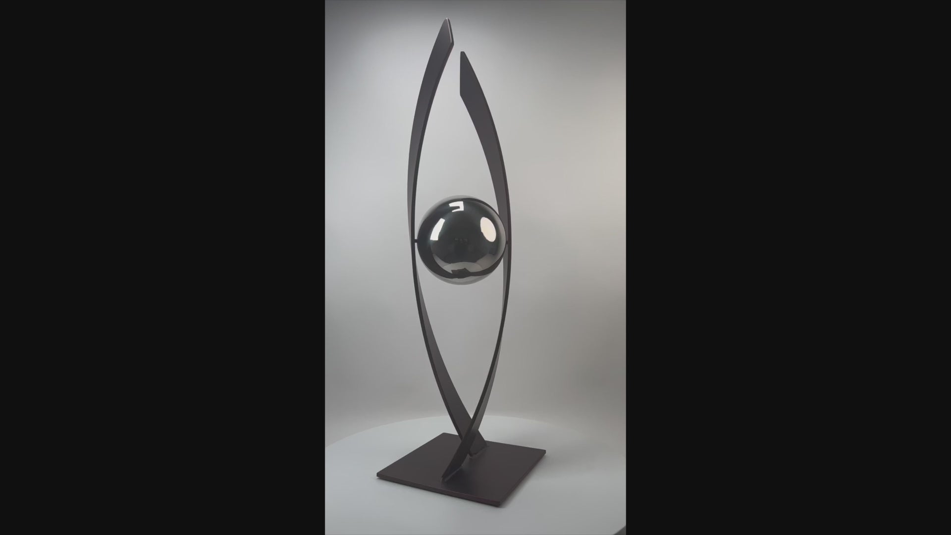 Contemporary metal sculpture series Love Is Presence by Ottawa artist Timothy Gordon Johnson