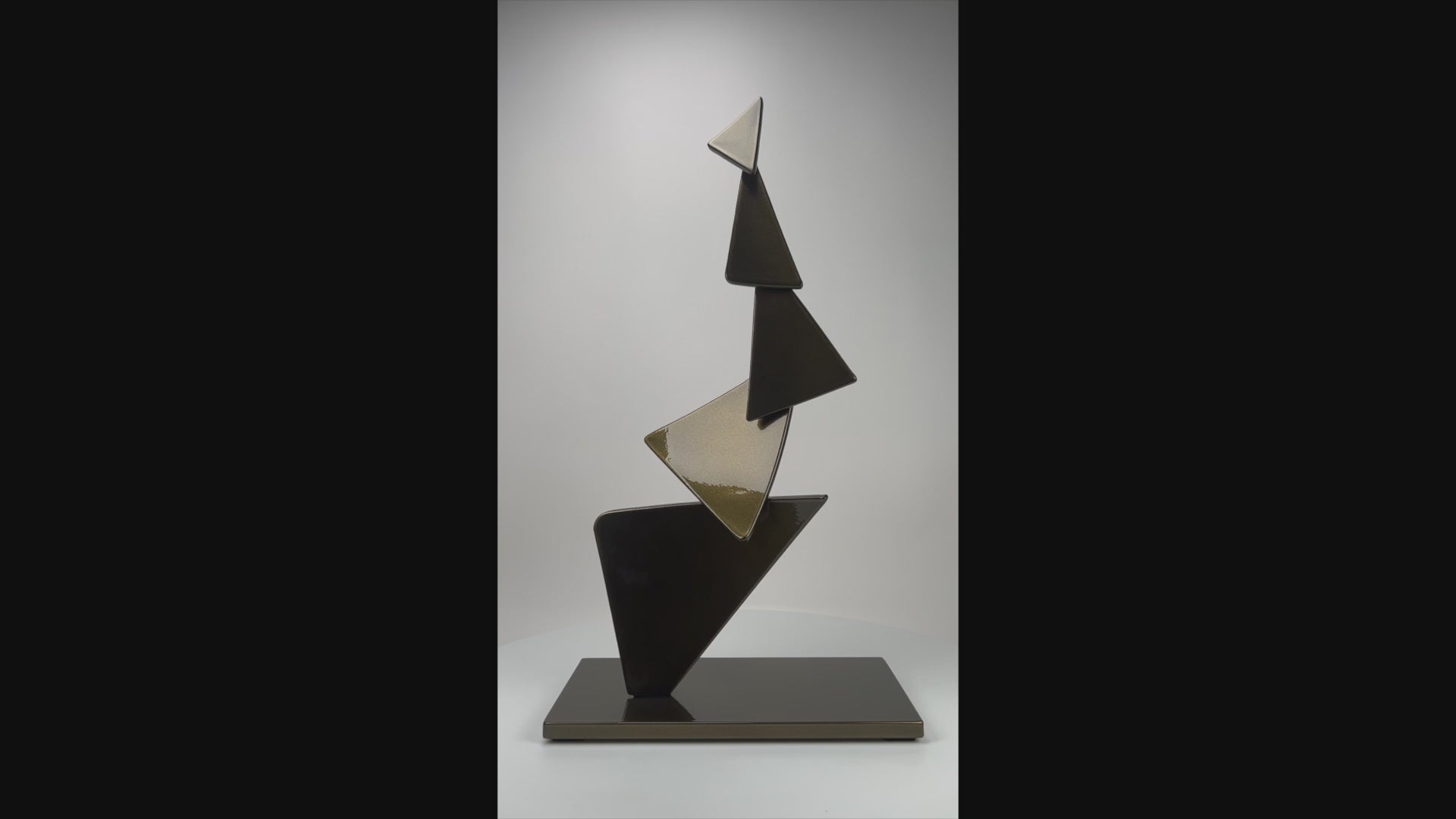 Gordon Johnson Art contemporary metal sculpture, a modern metal art series Flutter by Ottawa artist Timothy Gordon Johnson