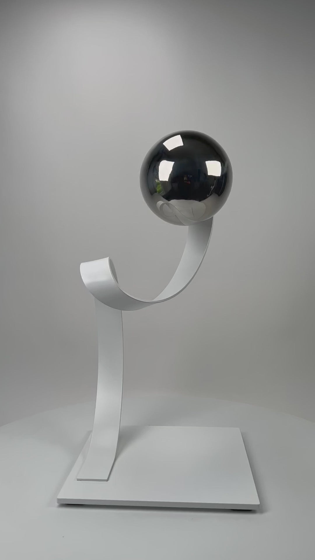 Contemporary metal sculpture series Orbit by Ottawa artist Timothy Gordon Johnson