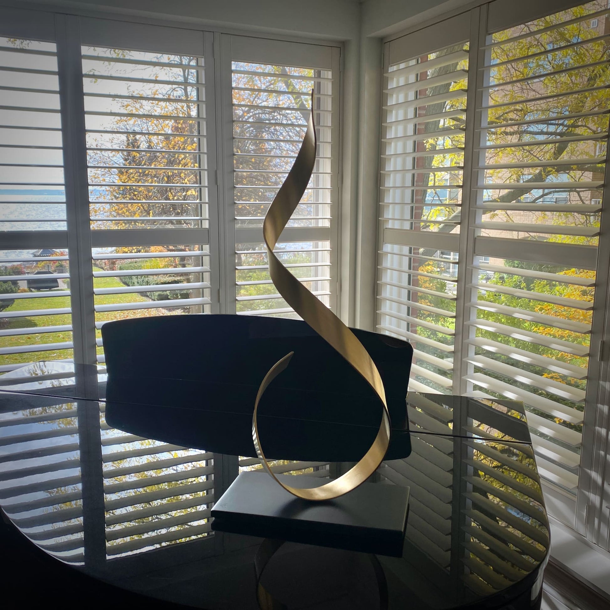 Mother's Song - Contemporary metal sculpture by Ottawa artist Timothy Gordon Johnson