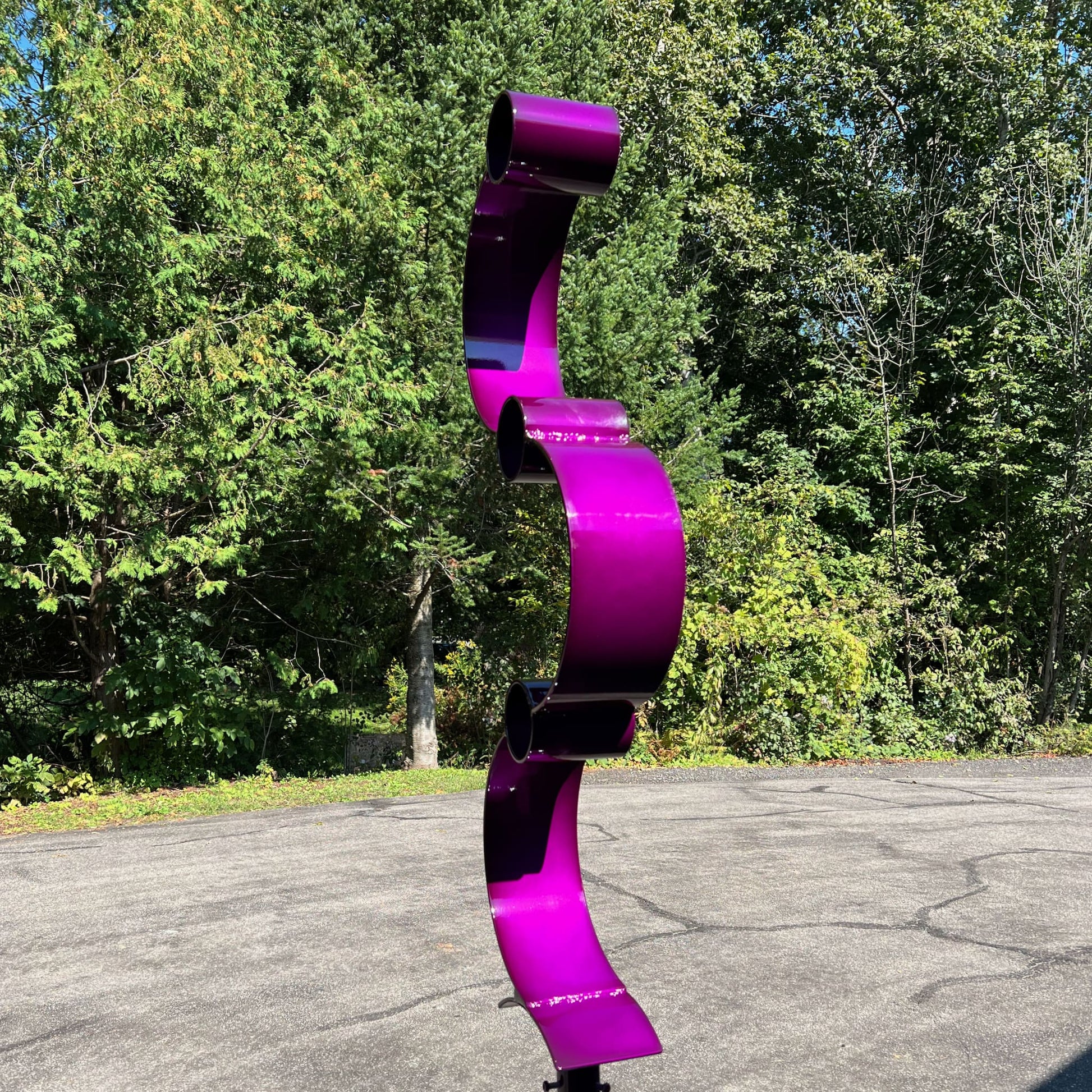 Pathway - Contemporary metal sculpture by Ottawa artist Timothy Gordon Johnson