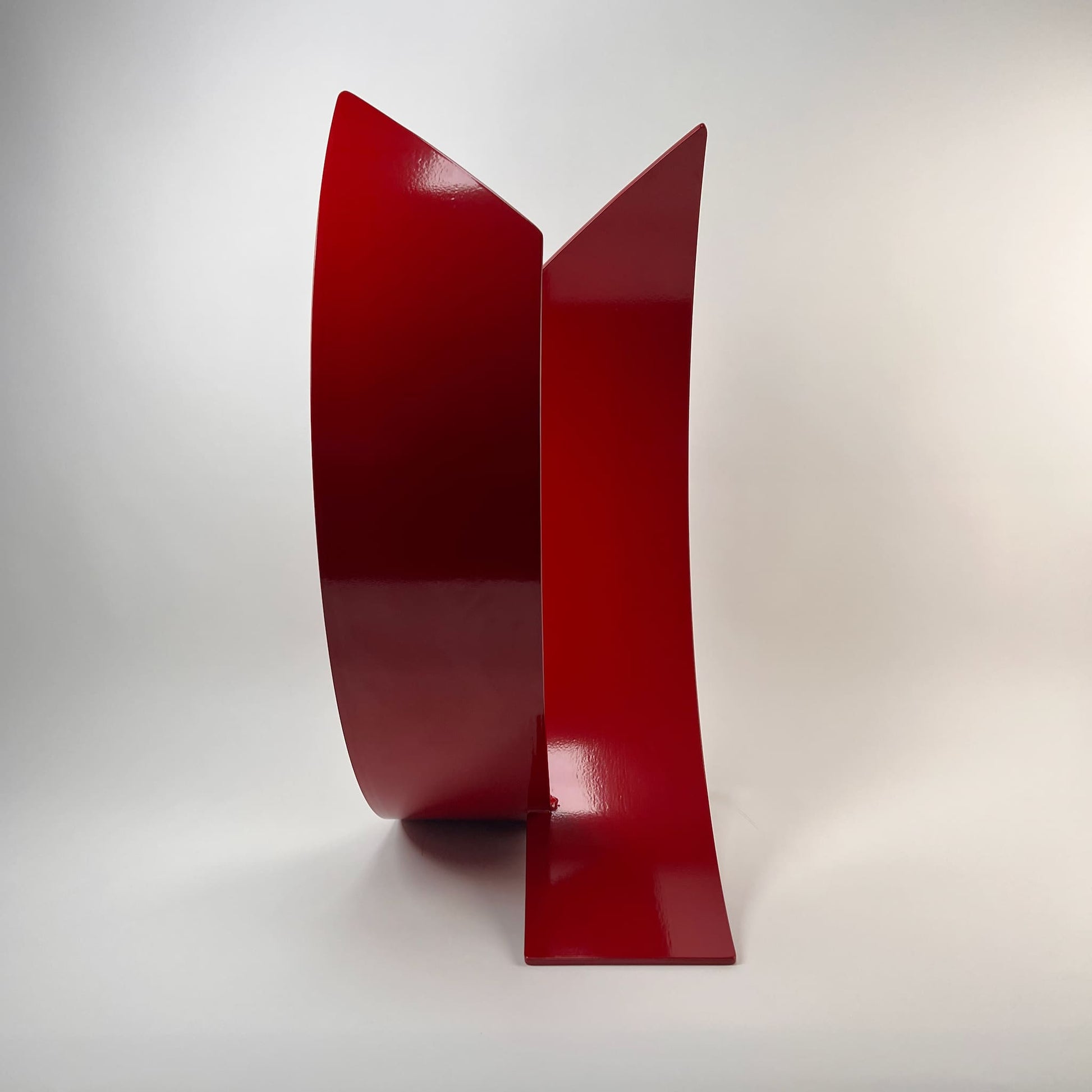 Contemporary metal sculpture Twin Flame by Ottawa artist Timothy Gordon Johnson