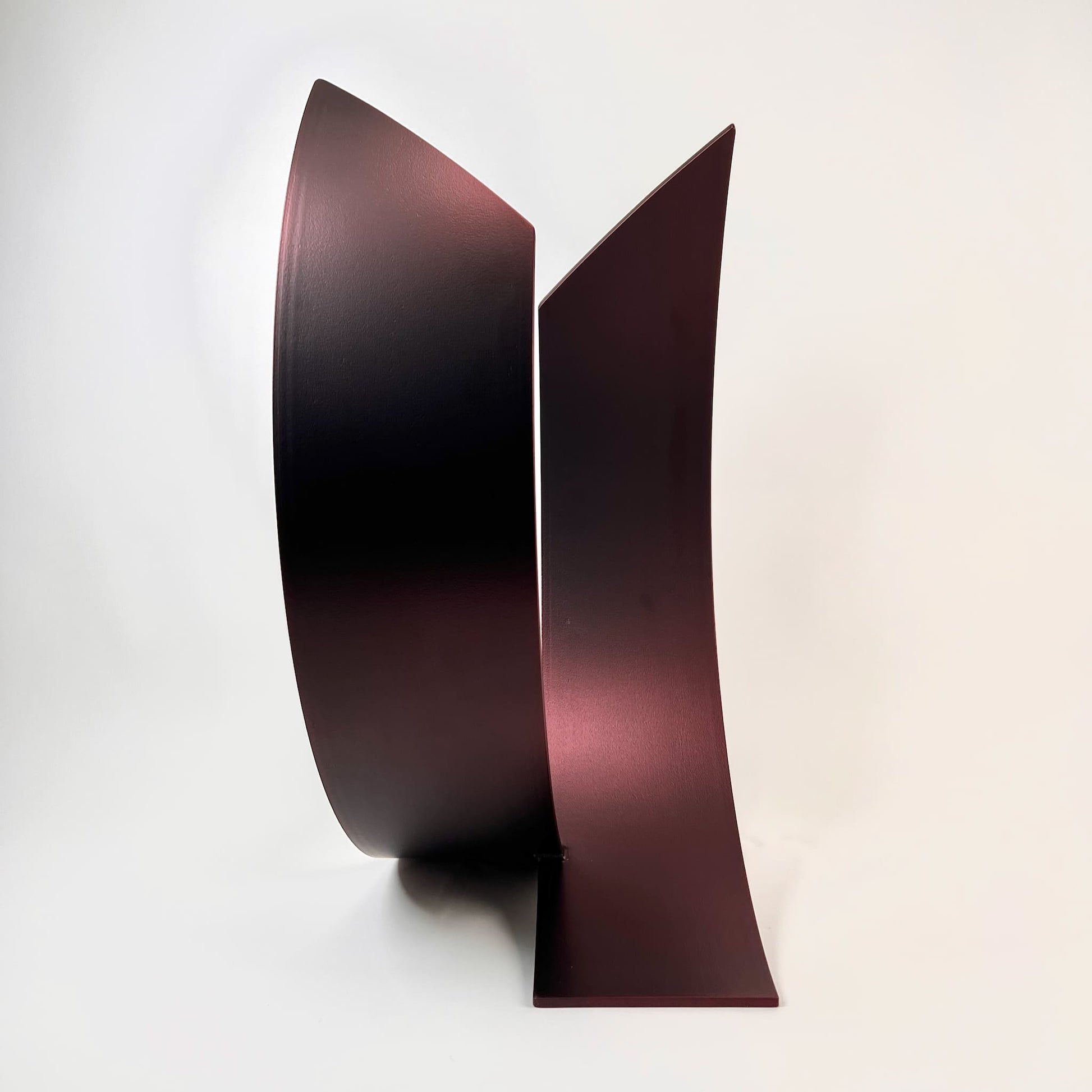 Contemporary metal sculpture Twin Flame by Ottawa artist Timothy Gordon Johnson