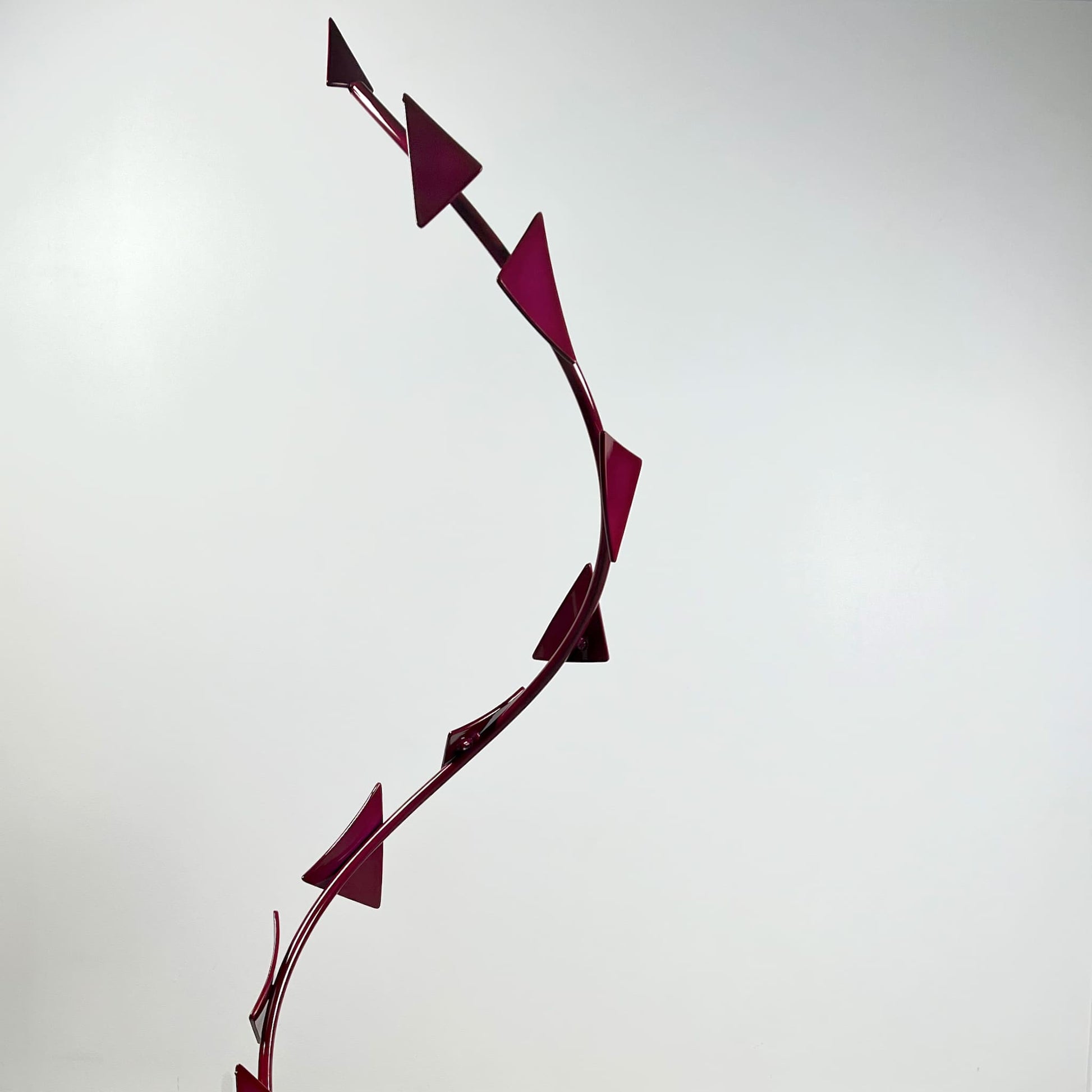 Dragon Tail - Contemporary metal sculpture by Ottawa artist Timothy Gordon Johnson