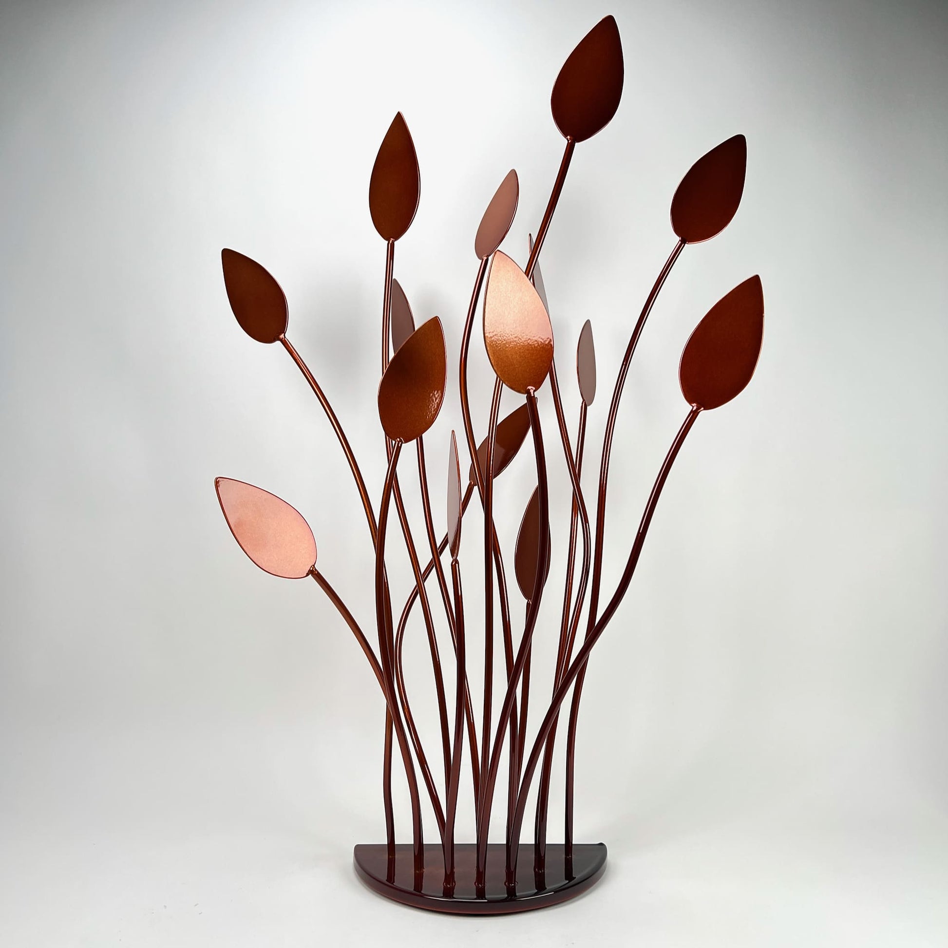 Gordon Johnson Art contemporary metal sculpture art series Flure by Ottawa artist Timothy Gordon Johnson