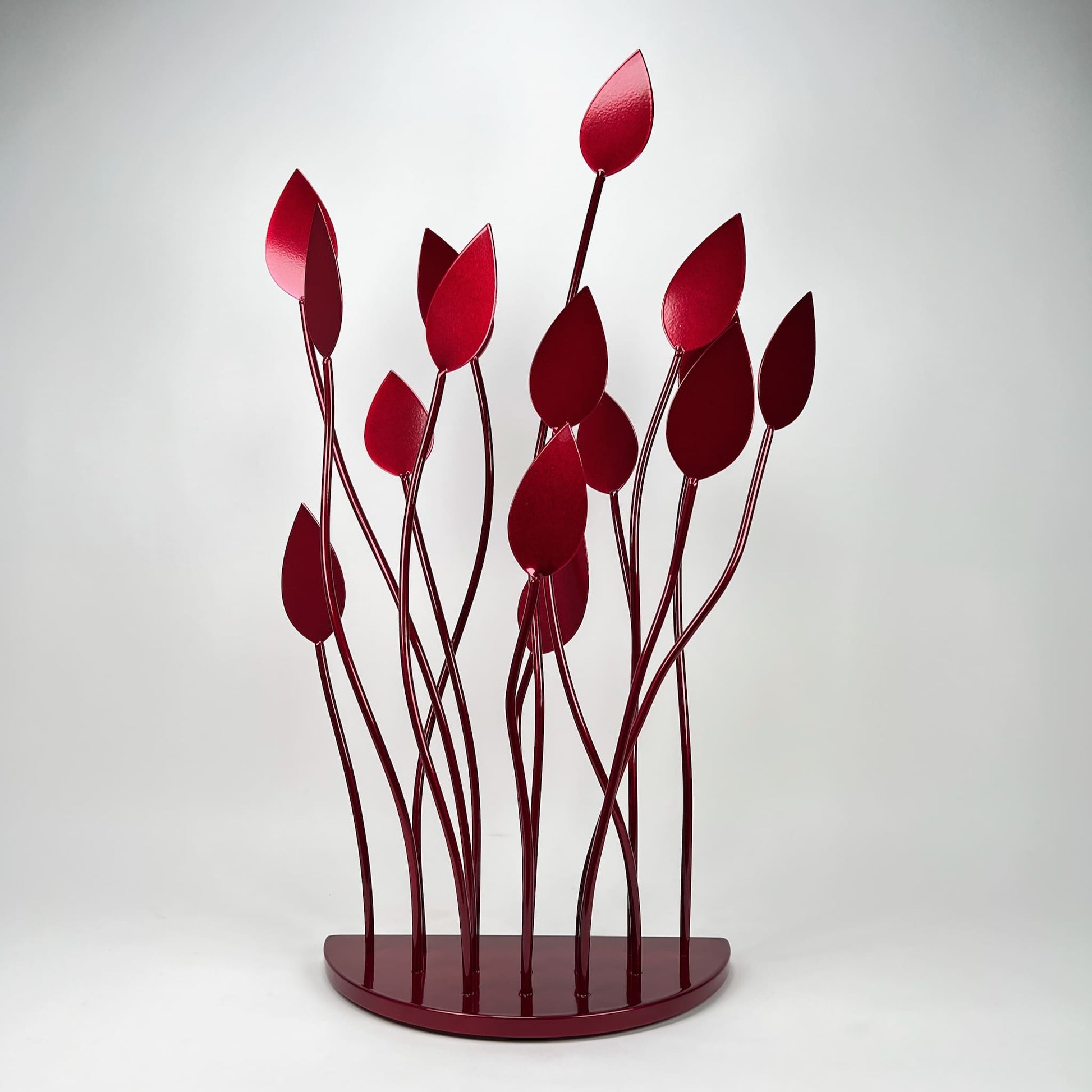 Gordon Johnson Art contemporary metal sculpture art series Flure by Ottawa artist Timothy Gordon Johnson