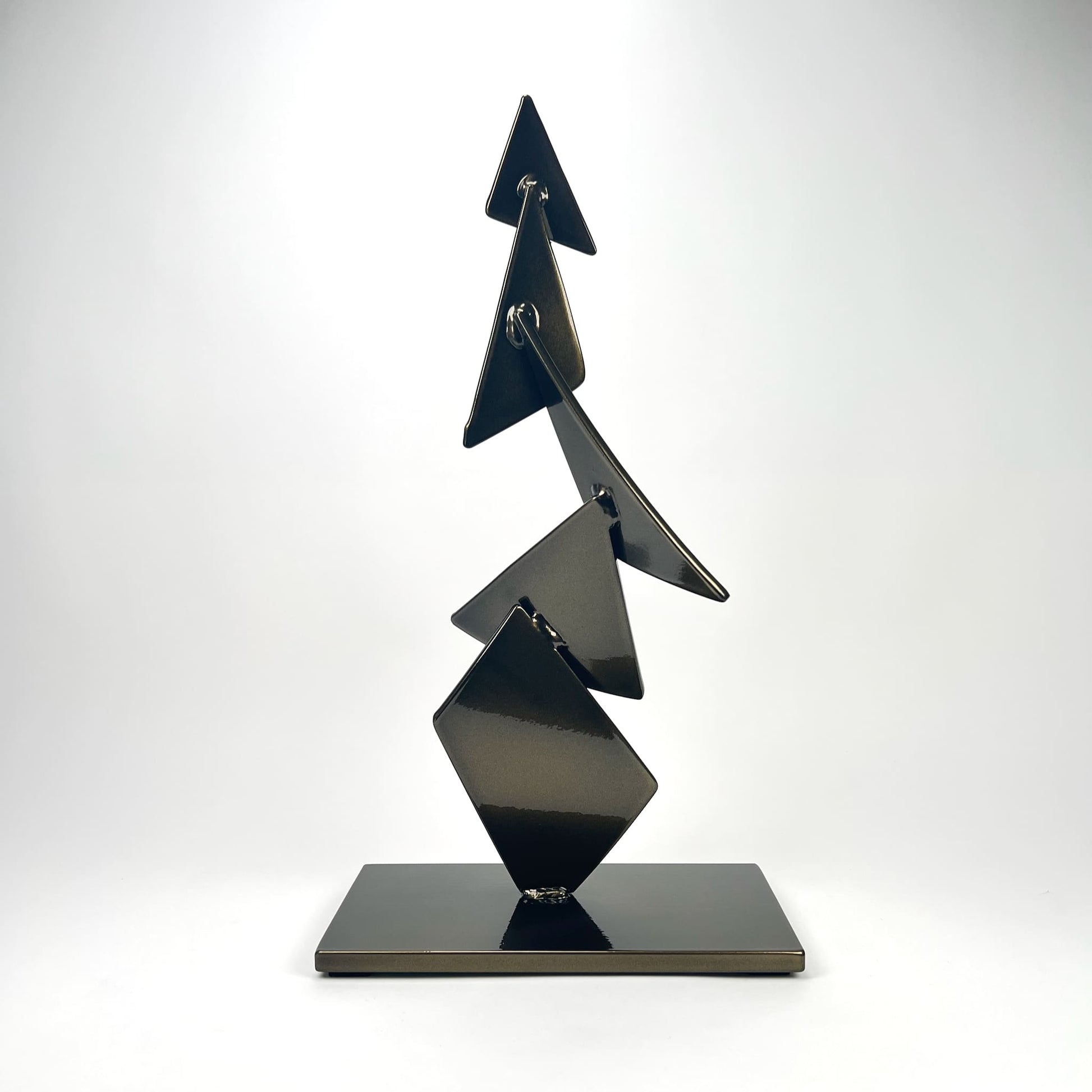 Gordon Johnson Art contemporary metal sculpture, a modern metal art series Flutter by Ottawa artist Timothy Gordon Johnson