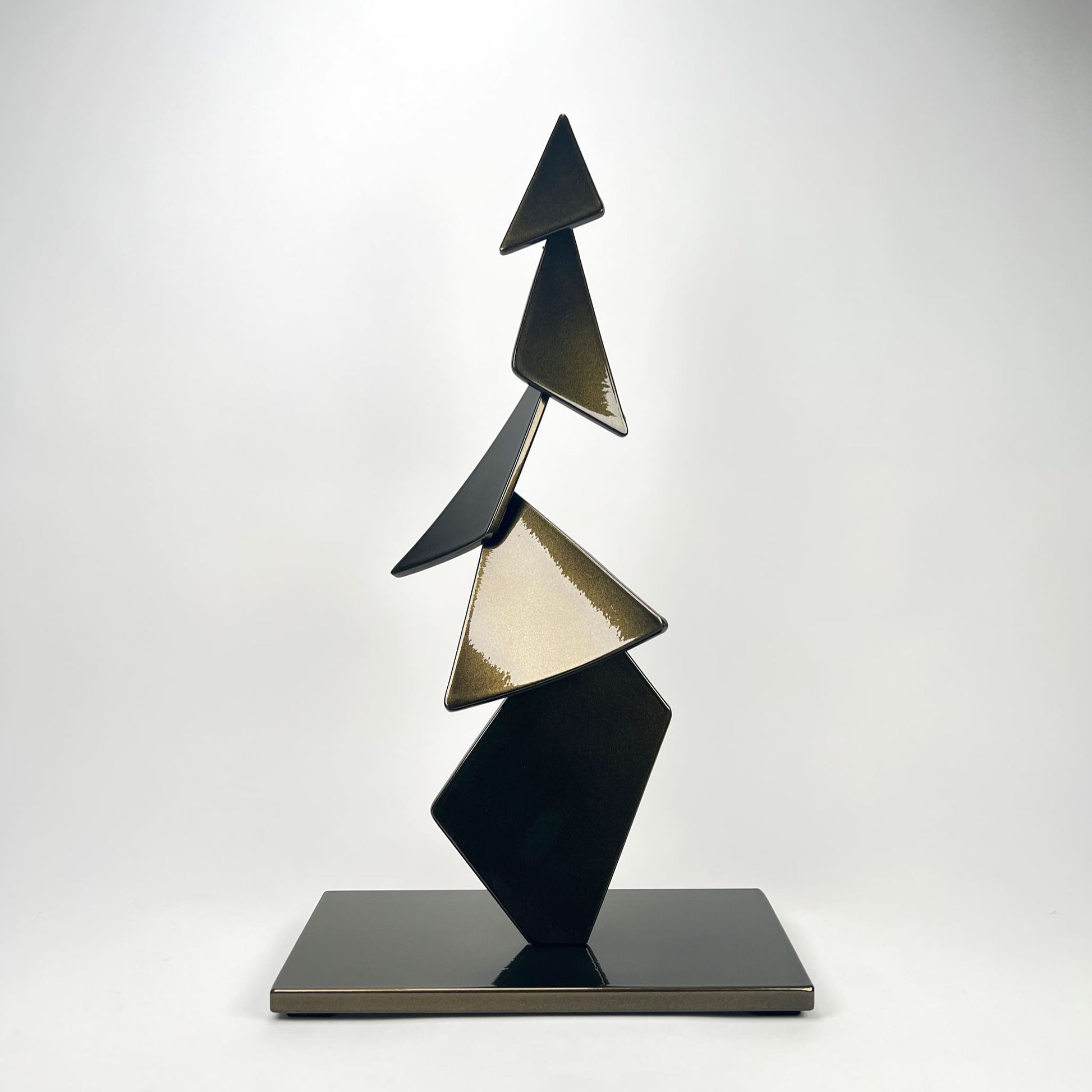 Gordon Johnson Art contemporary metal sculpture, a modern metal art series Flutter by Ottawa artist Timothy Gordon Johnson