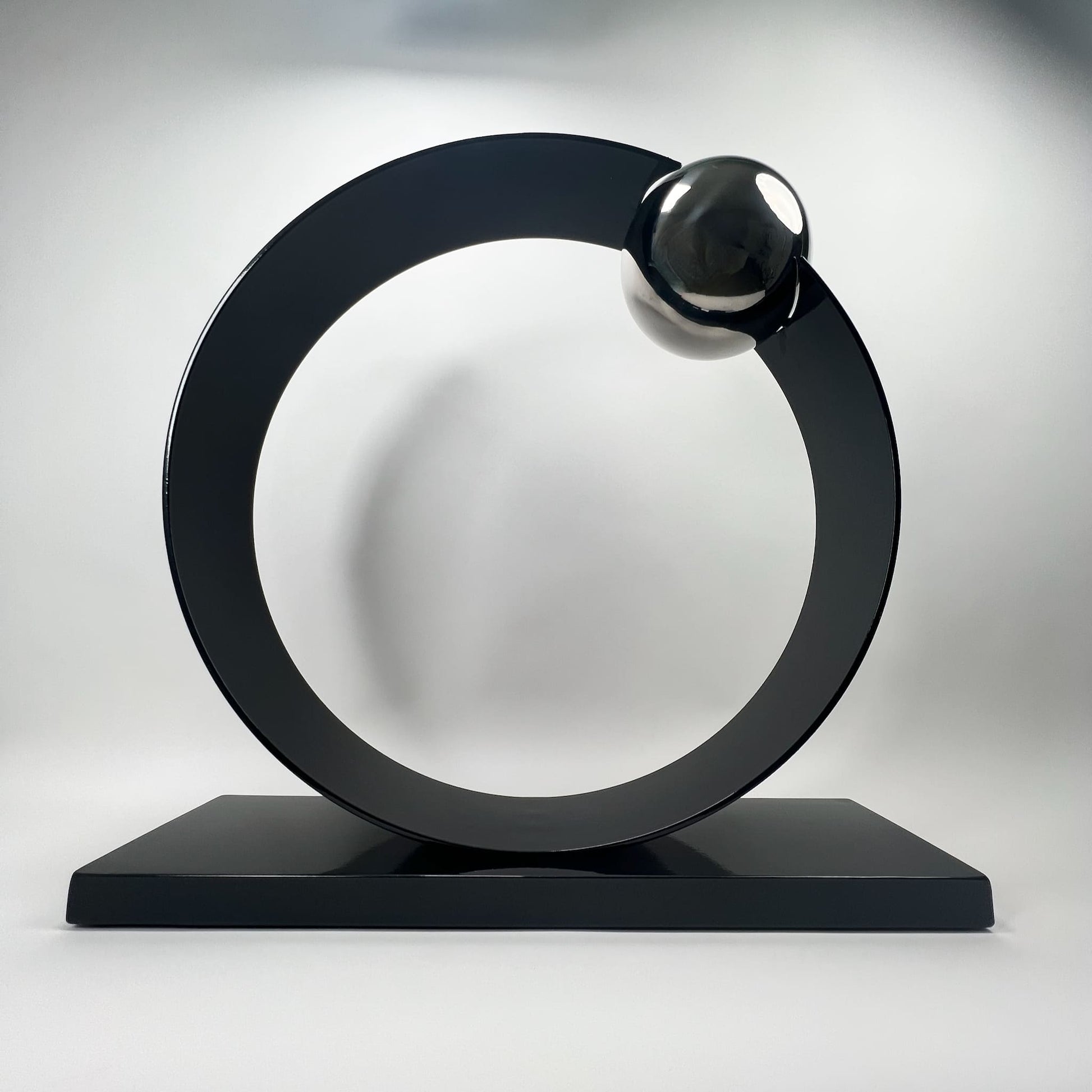 Contemporary metal sculpture series Orbit by Ottawa artist Timothy Gordon Johnson