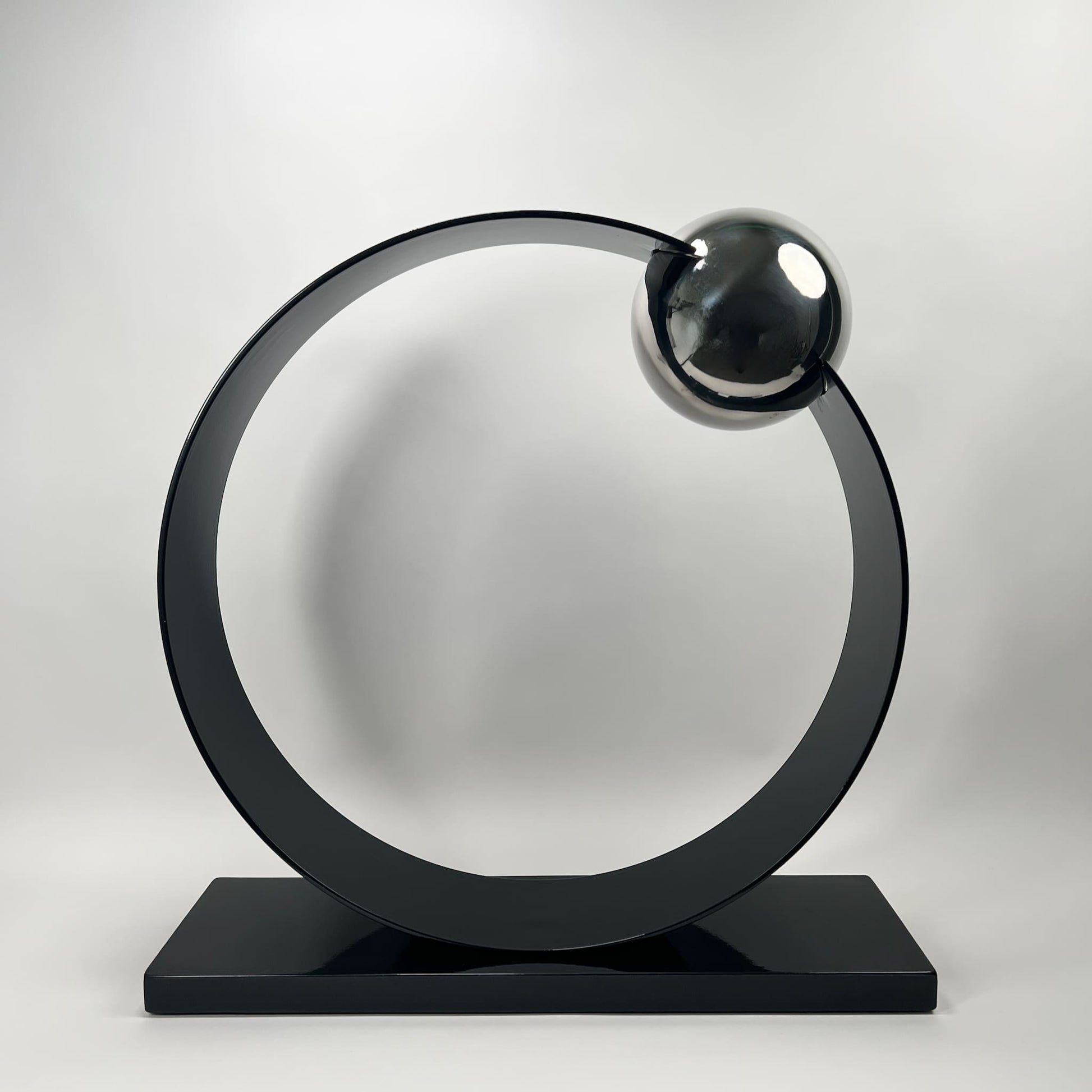 Contemporary metal sculpture series Orbit by Ottawa artist Timothy Gordon Johnson