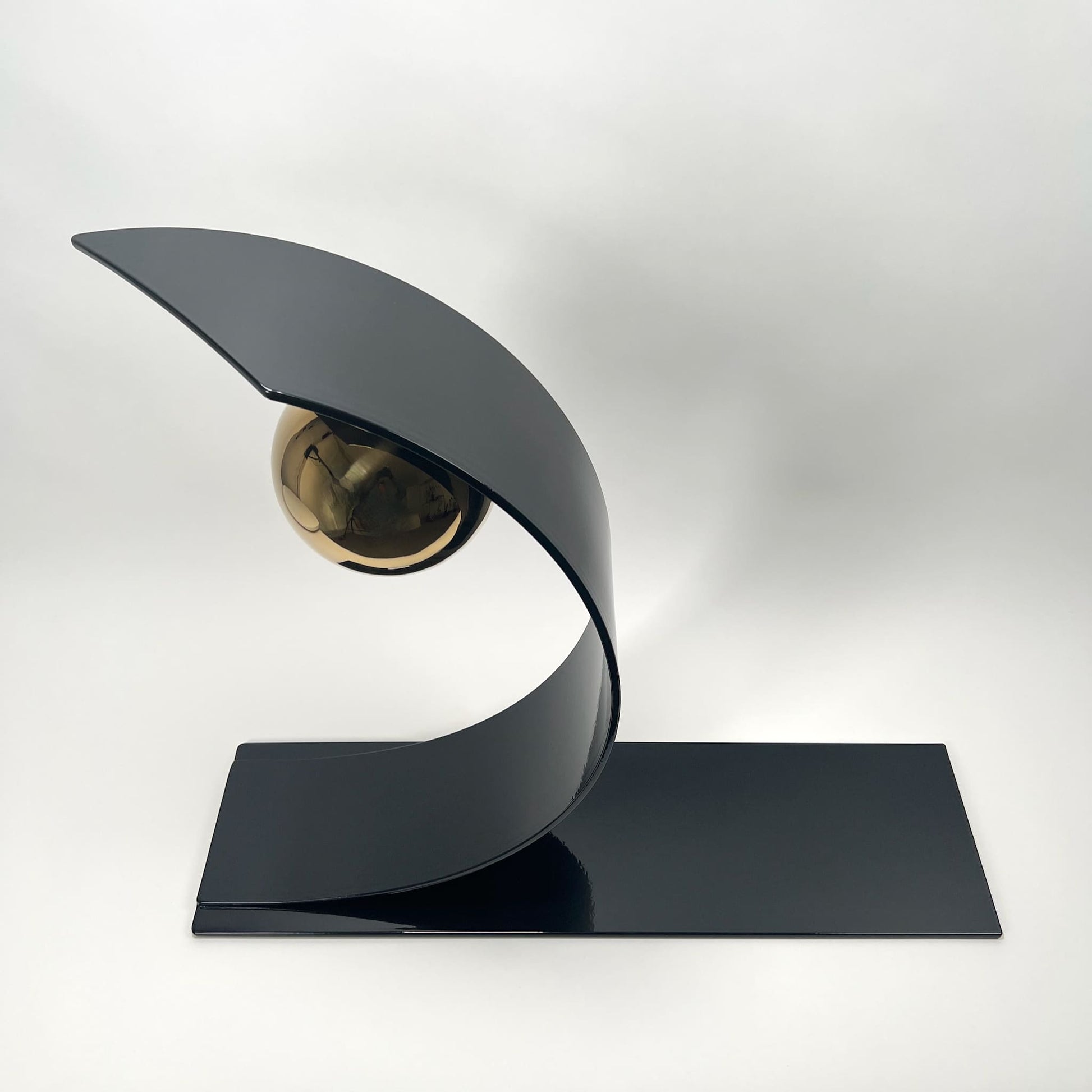 Contemporary metal sculpture series Orbit by Ottawa artist Timothy Gordon Johnson