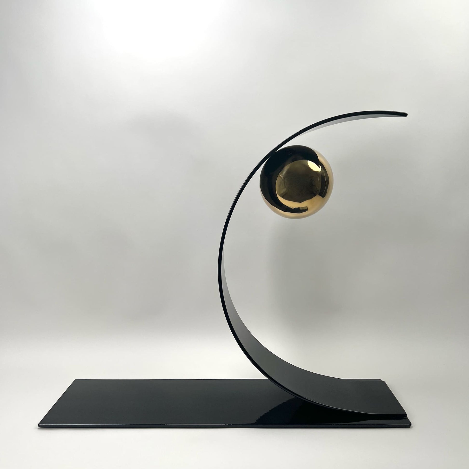 Contemporary metal sculpture series Orbit by Ottawa artist Timothy Gordon Johnson