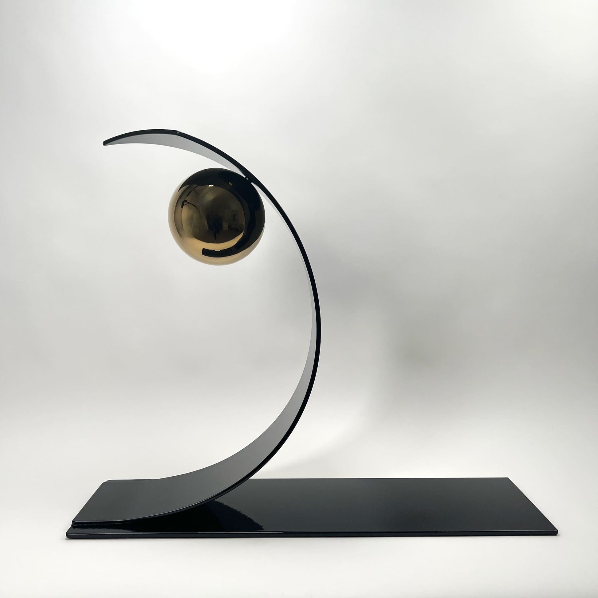 Contemporary metal sculpture series Orbit by Ottawa artist Timothy Gordon Johnson