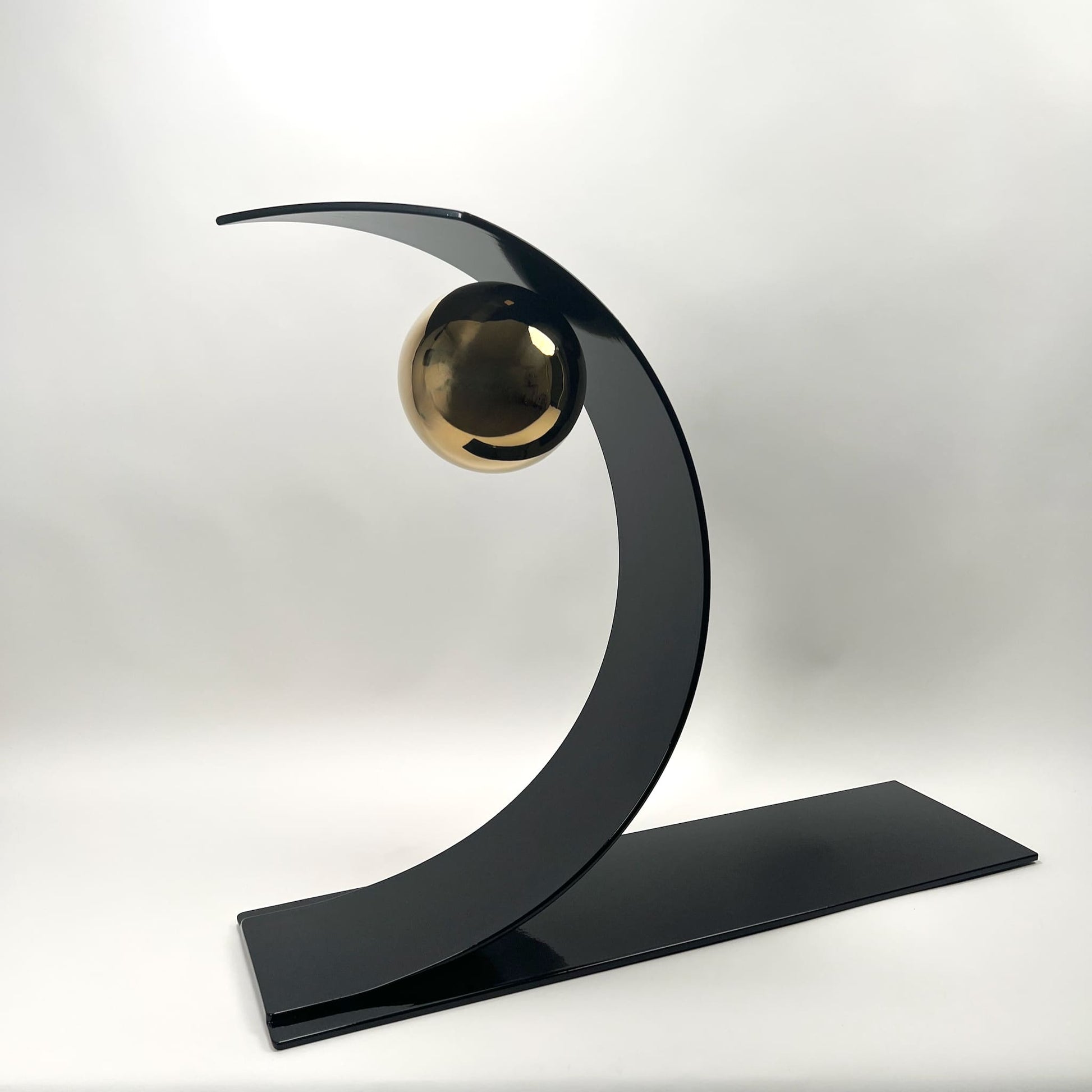 Contemporary metal sculpture series Orbit by Ottawa artist Timothy Gordon Johnson