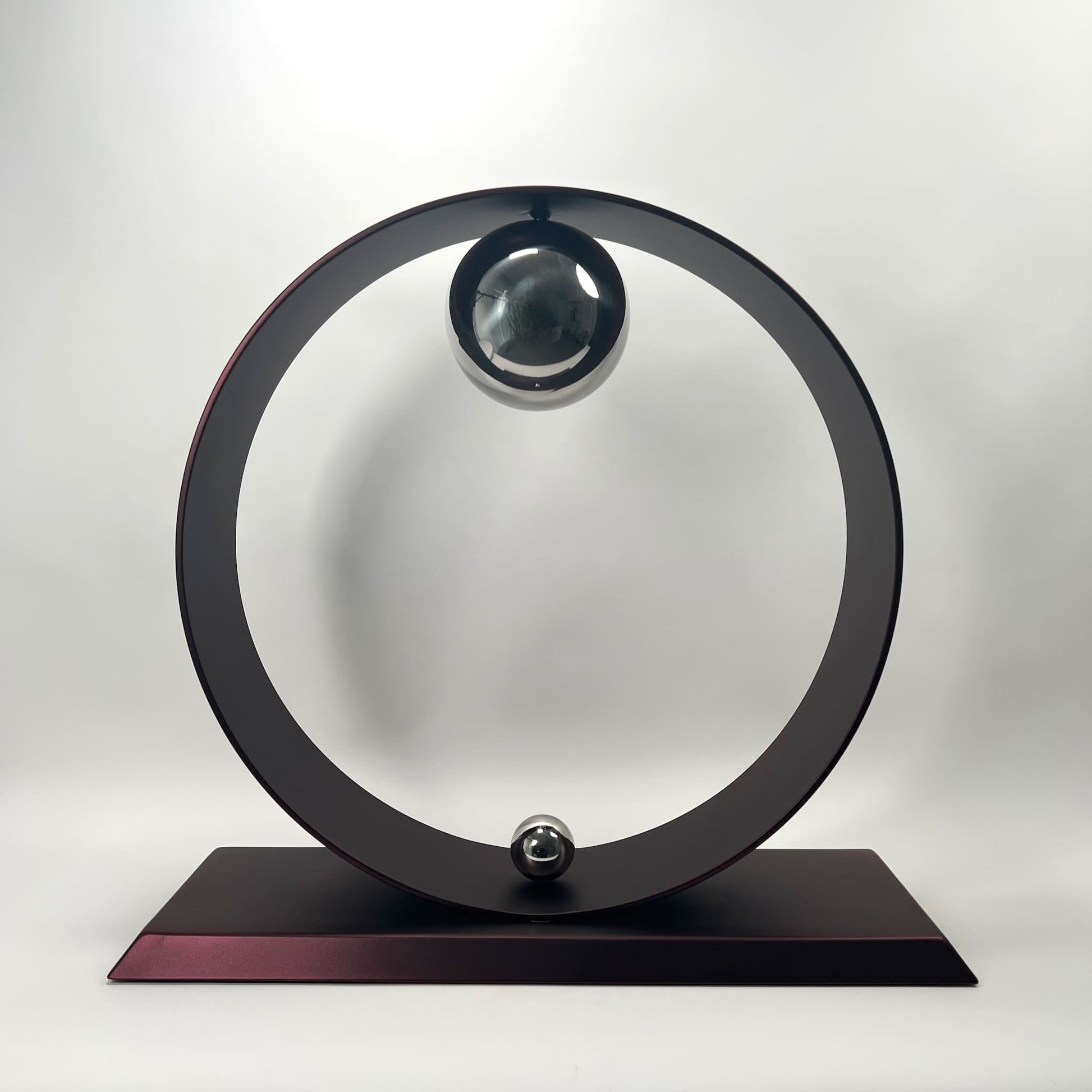 Contemporary metal sculpture series Orbit by Ottawa artist Timothy Gordon Johnson