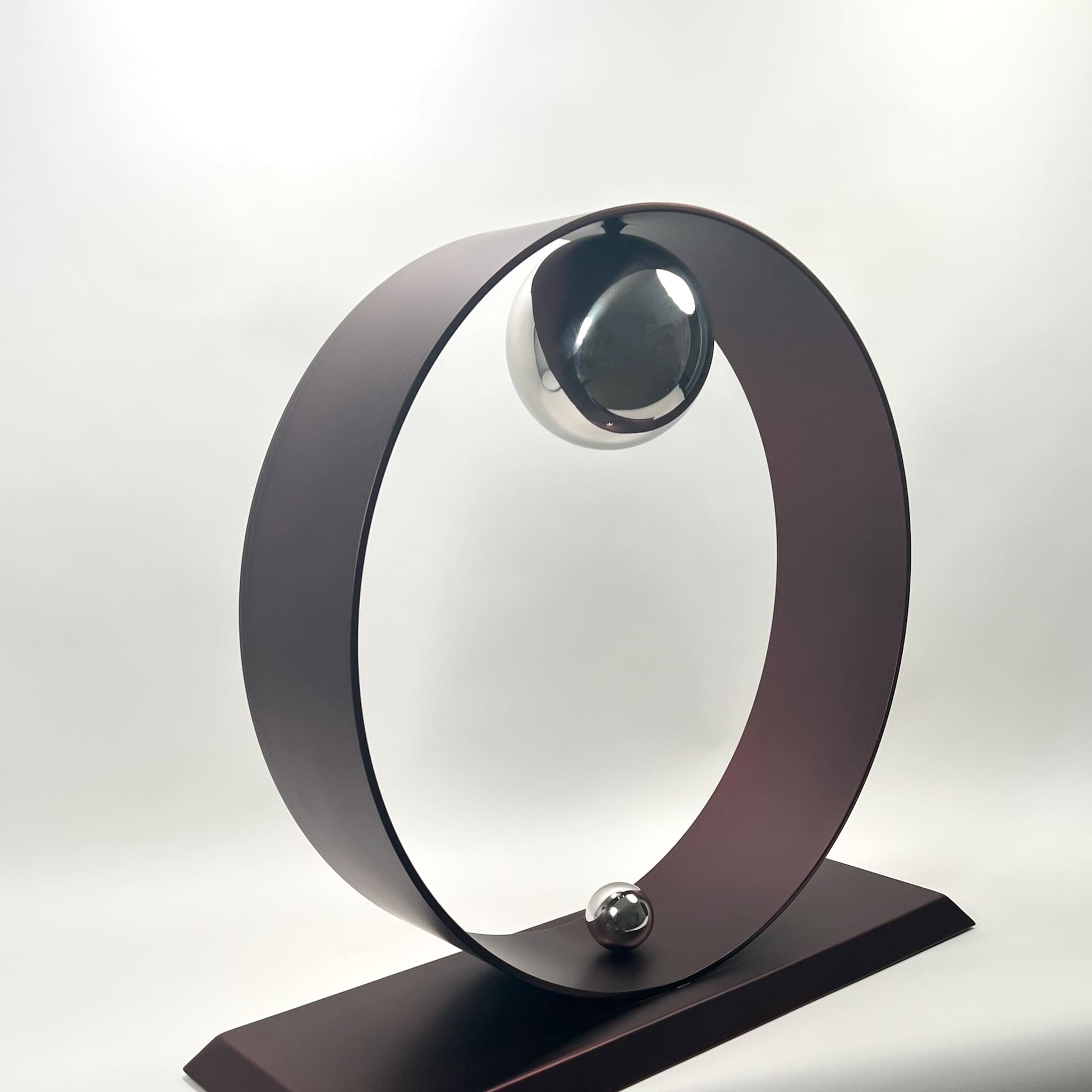 Contemporary metal sculpture series Orbit by Ottawa artist Timothy Gordon Johnson