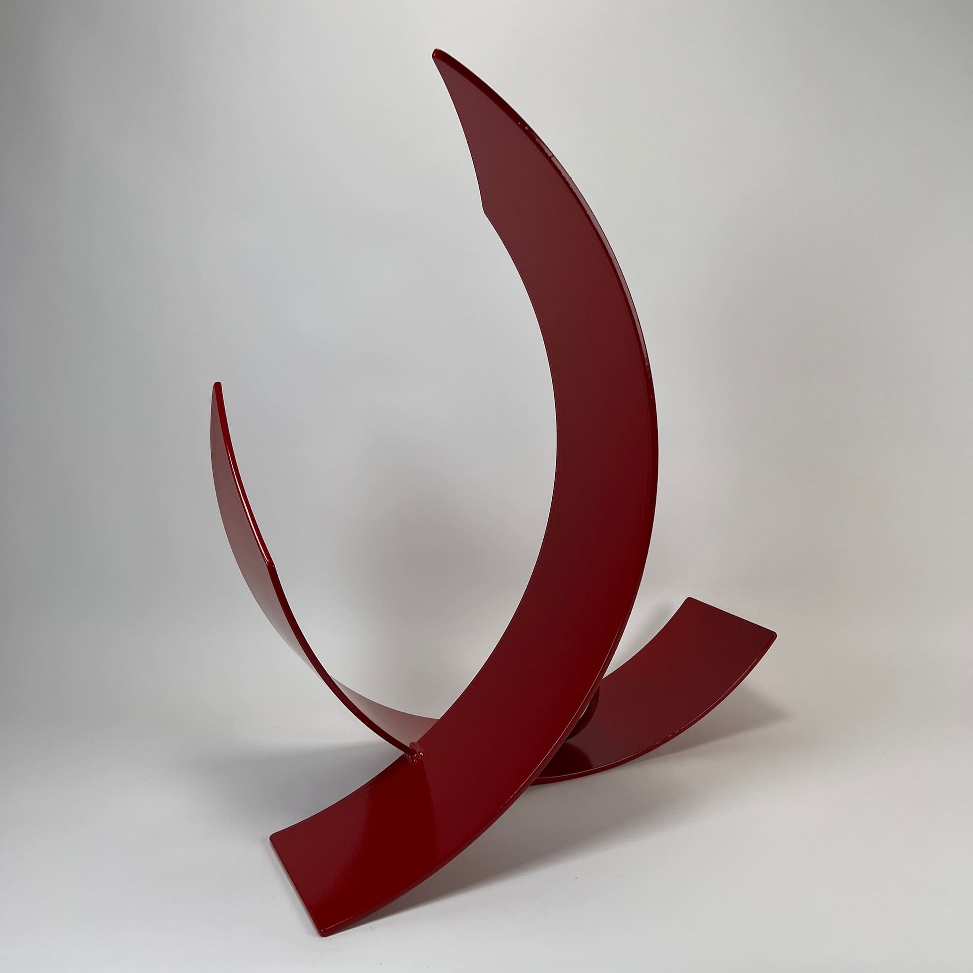 Contemporary metal sculpture series Orbit by Ottawa artist Timothy Gordon Johnson