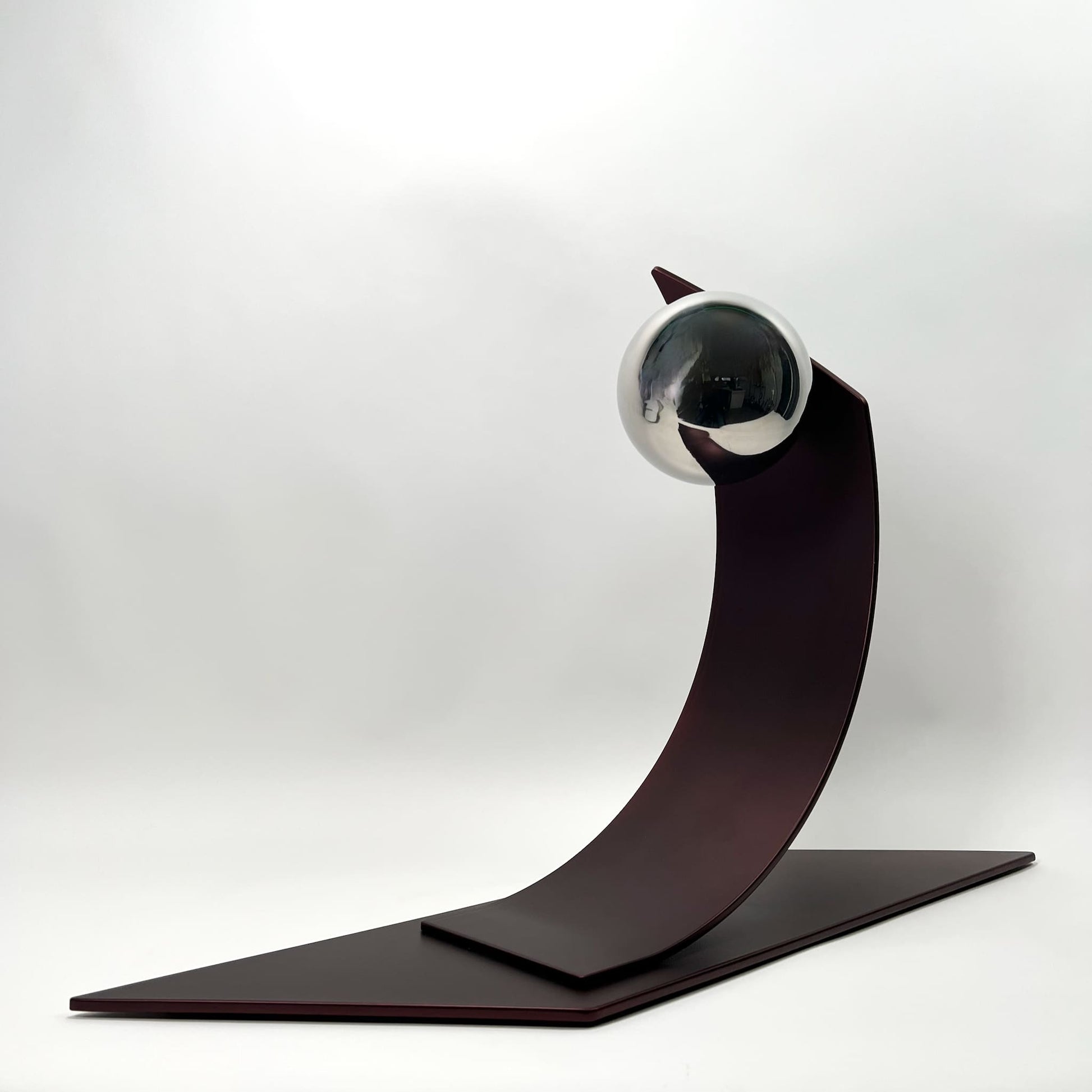 Contemporary metal sculpture series Orbit by Ottawa artist Timothy Gordon Johnson