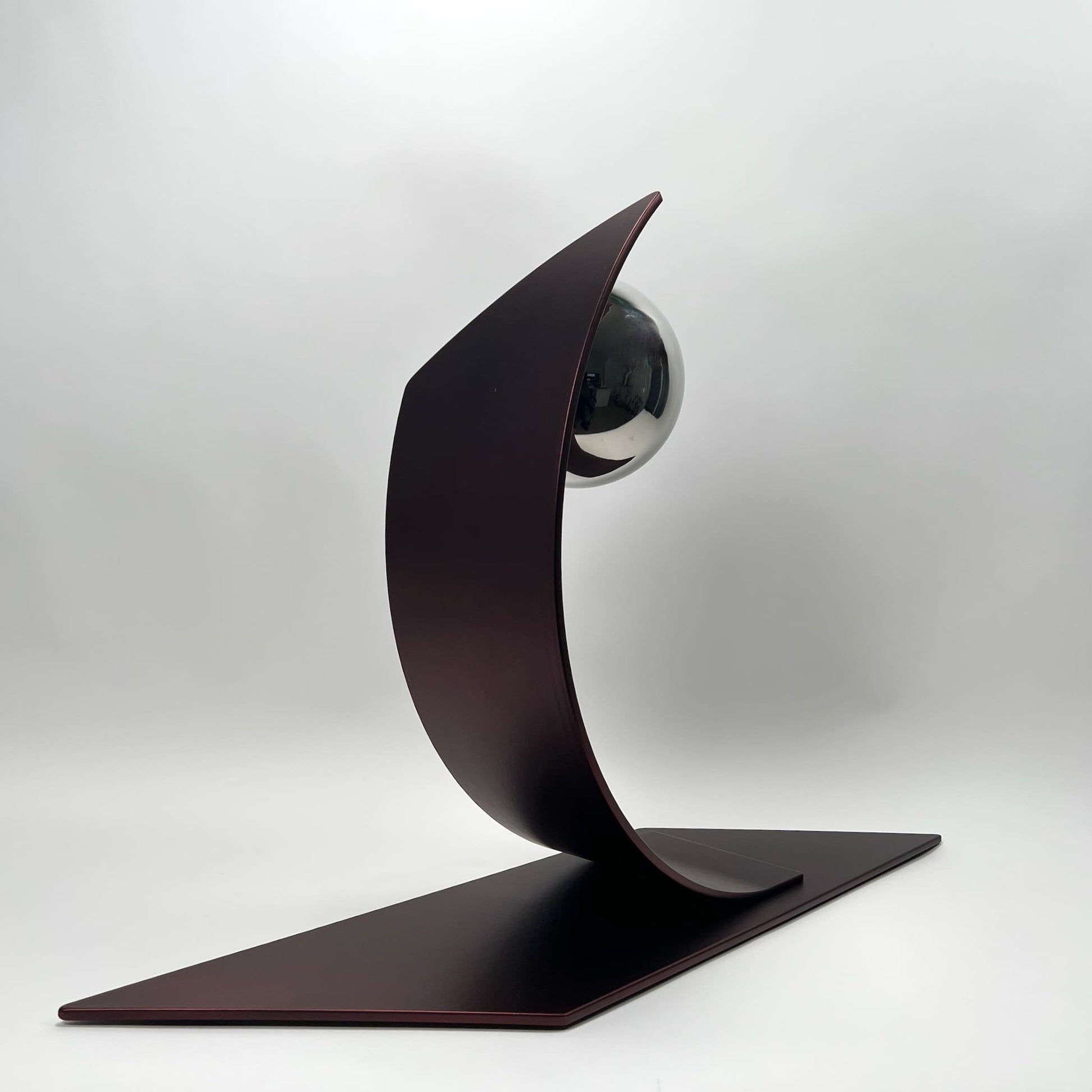 Contemporary metal sculpture series Orbit by Ottawa artist Timothy Gordon Johnson