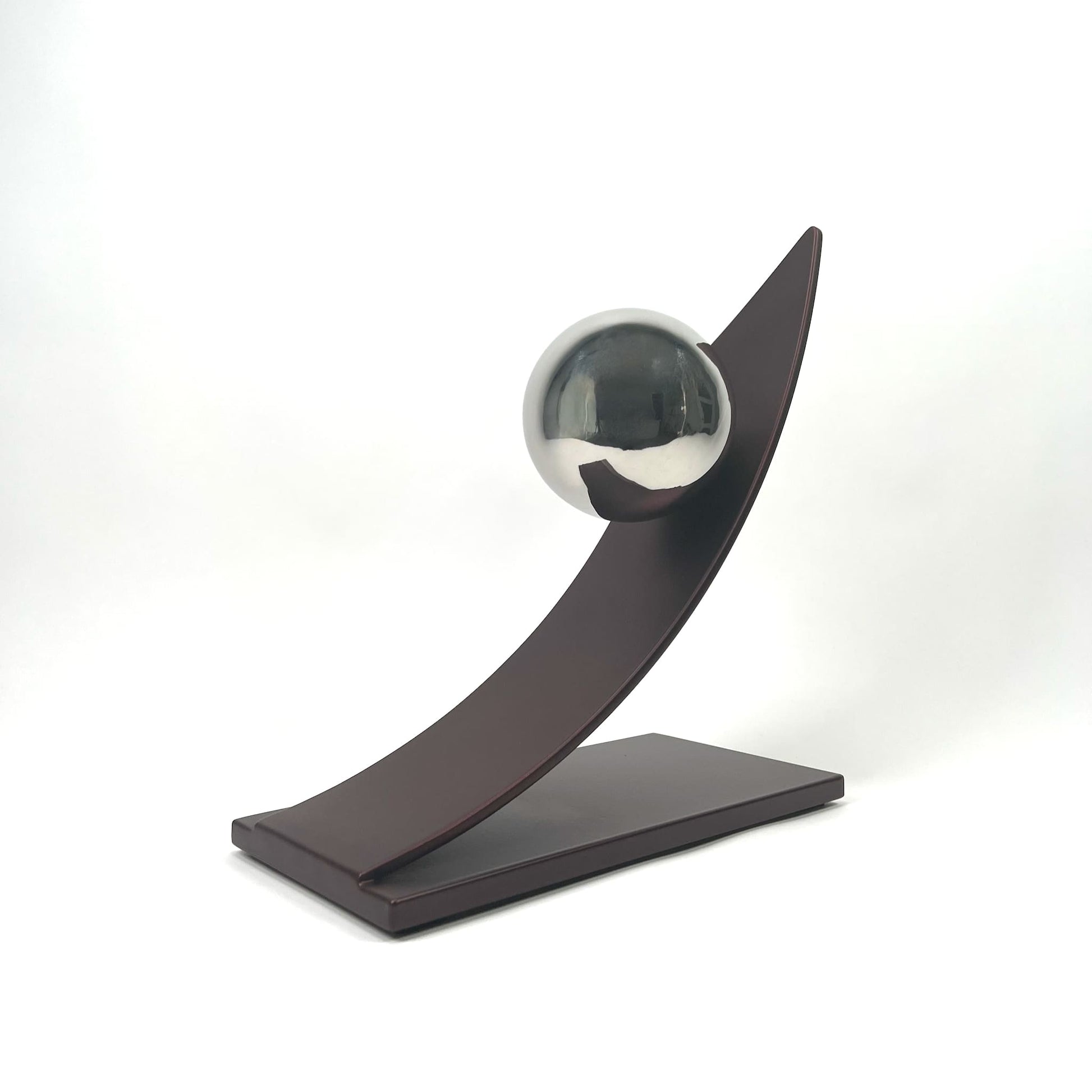 Contemporary metal sculpture series Orbit by Ottawa artist Timothy Gordon Johnson