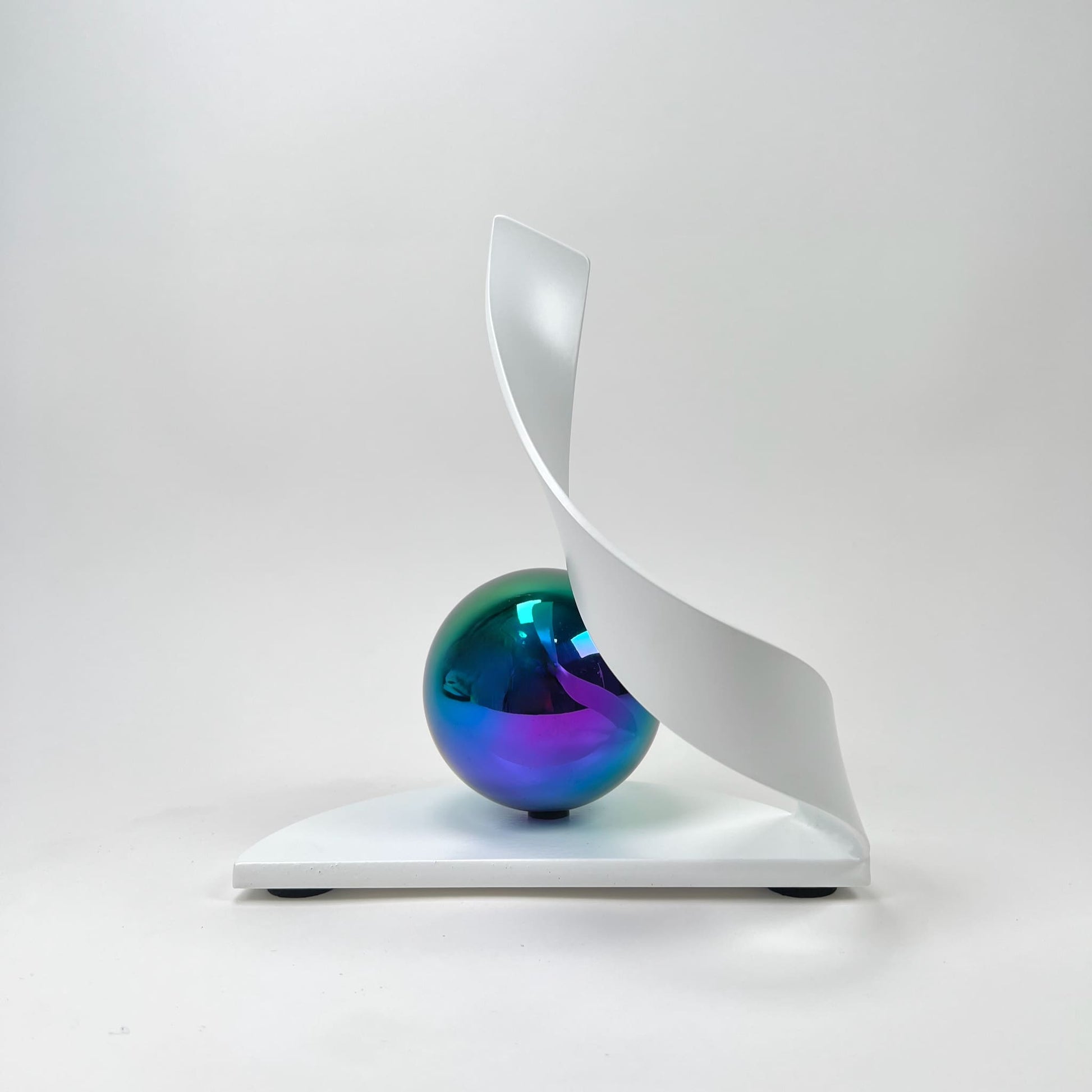 Contemporary metal sculpture series Orbit by Ottawa artist Timothy Gordon Johnson