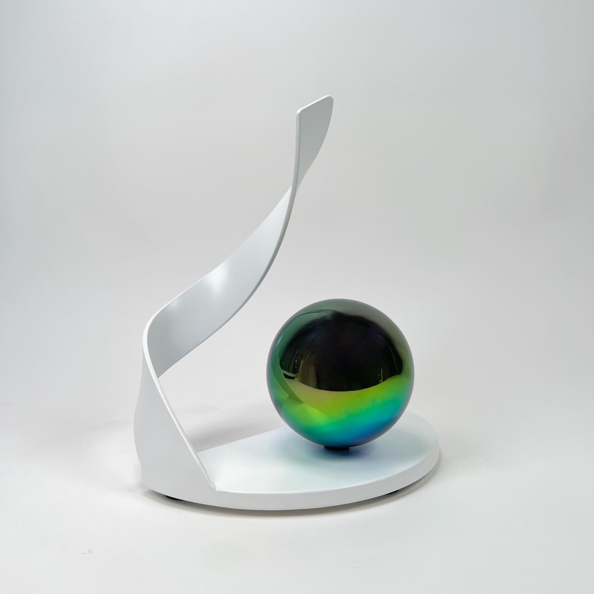 Contemporary metal sculpture series Orbit by Ottawa artist Timothy Gordon Johnson