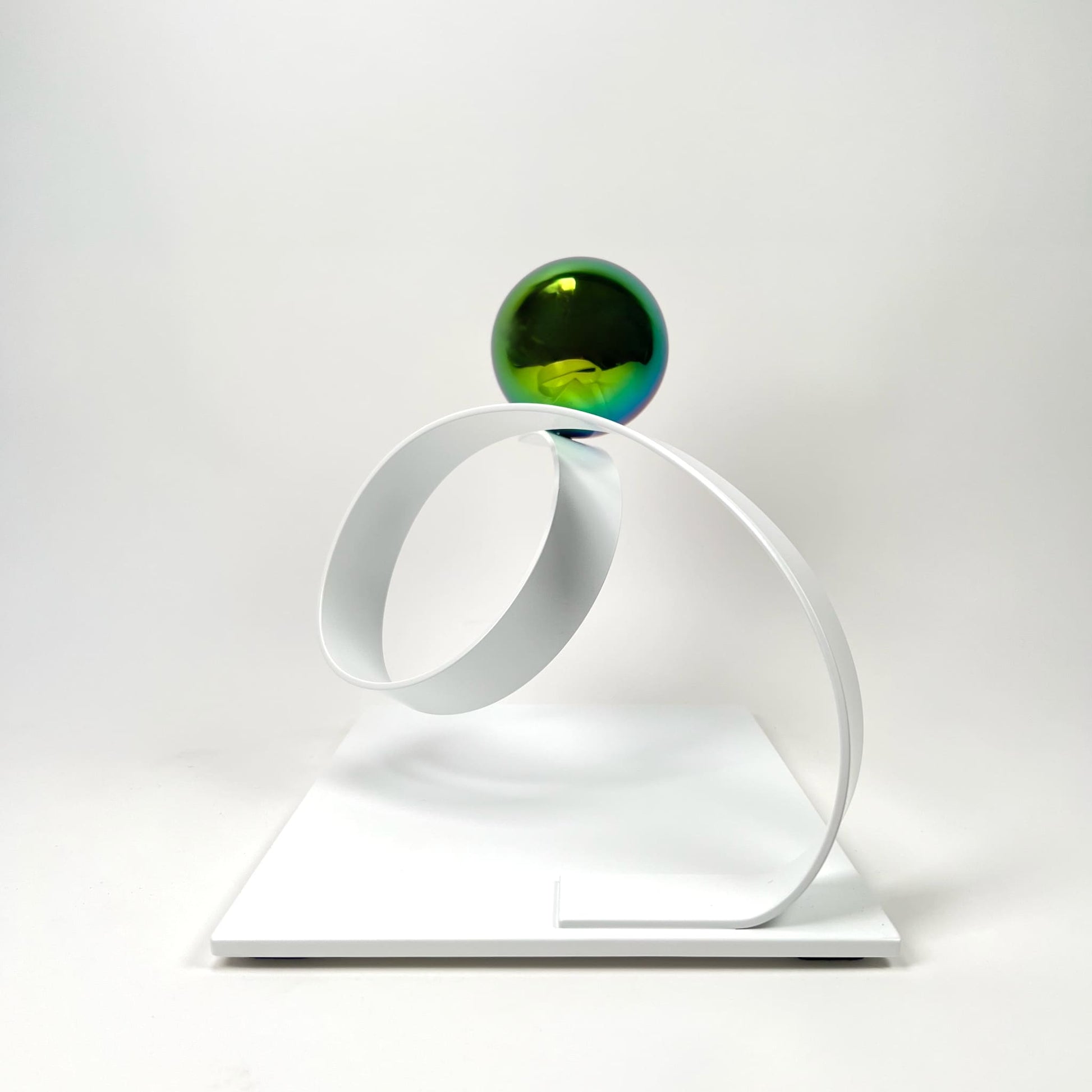 Contemporary metal sculpture series Orbit by Ottawa artist Timothy Gordon Johnson