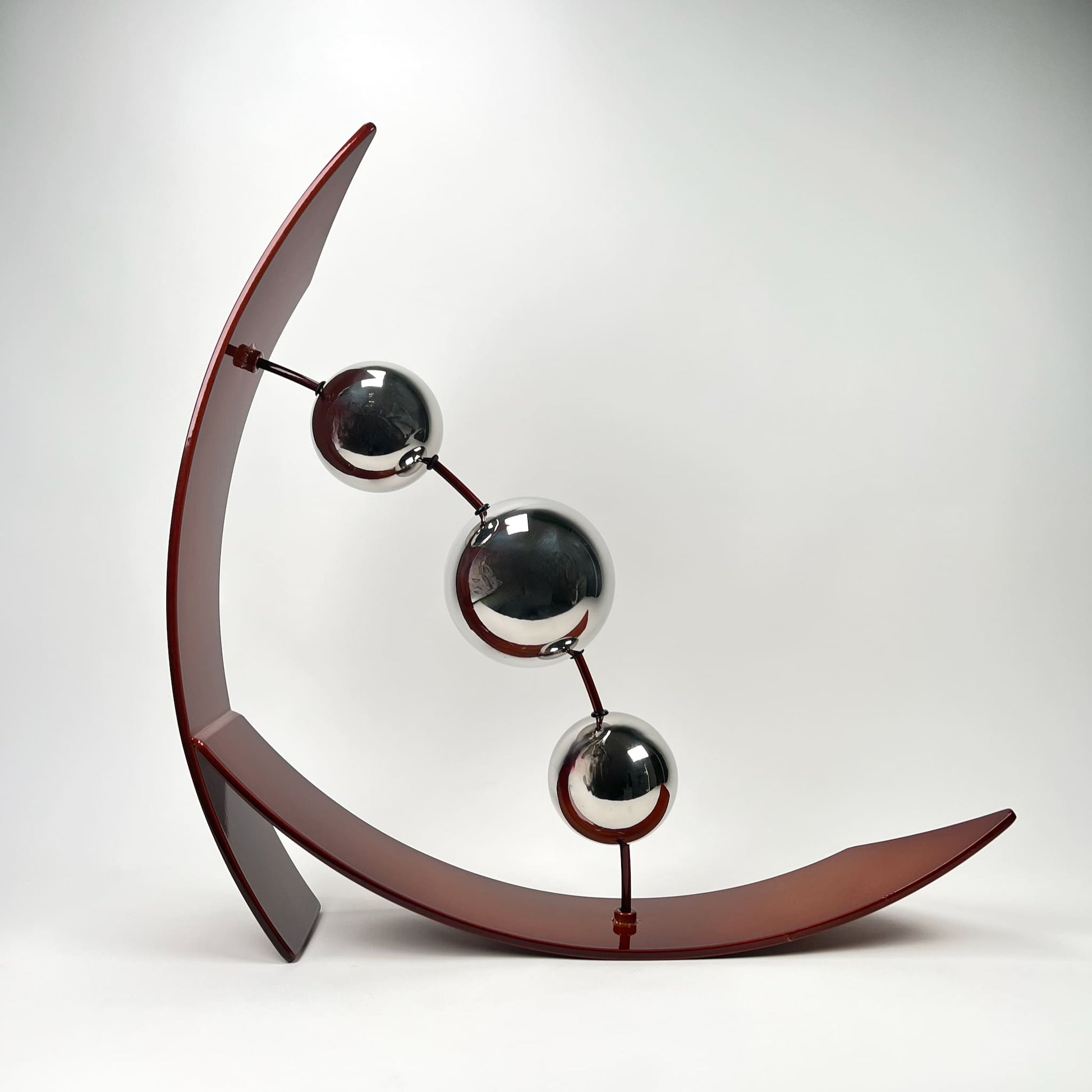 Contemporary metal sculpture series Orbit by Ottawa artist Timothy Gordon Johnson