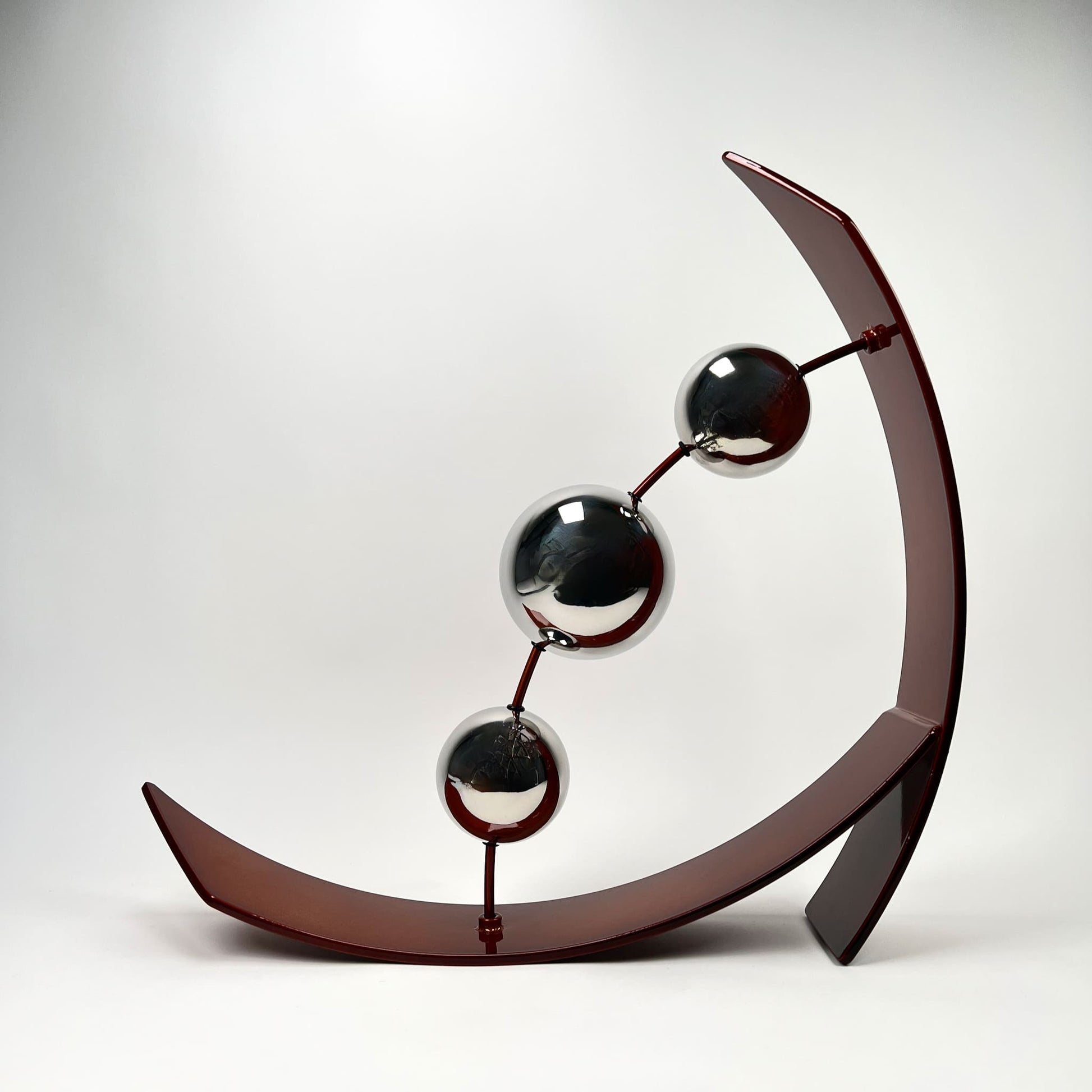 Contemporary metal sculpture series Orbit by Ottawa artist Timothy Gordon Johnson