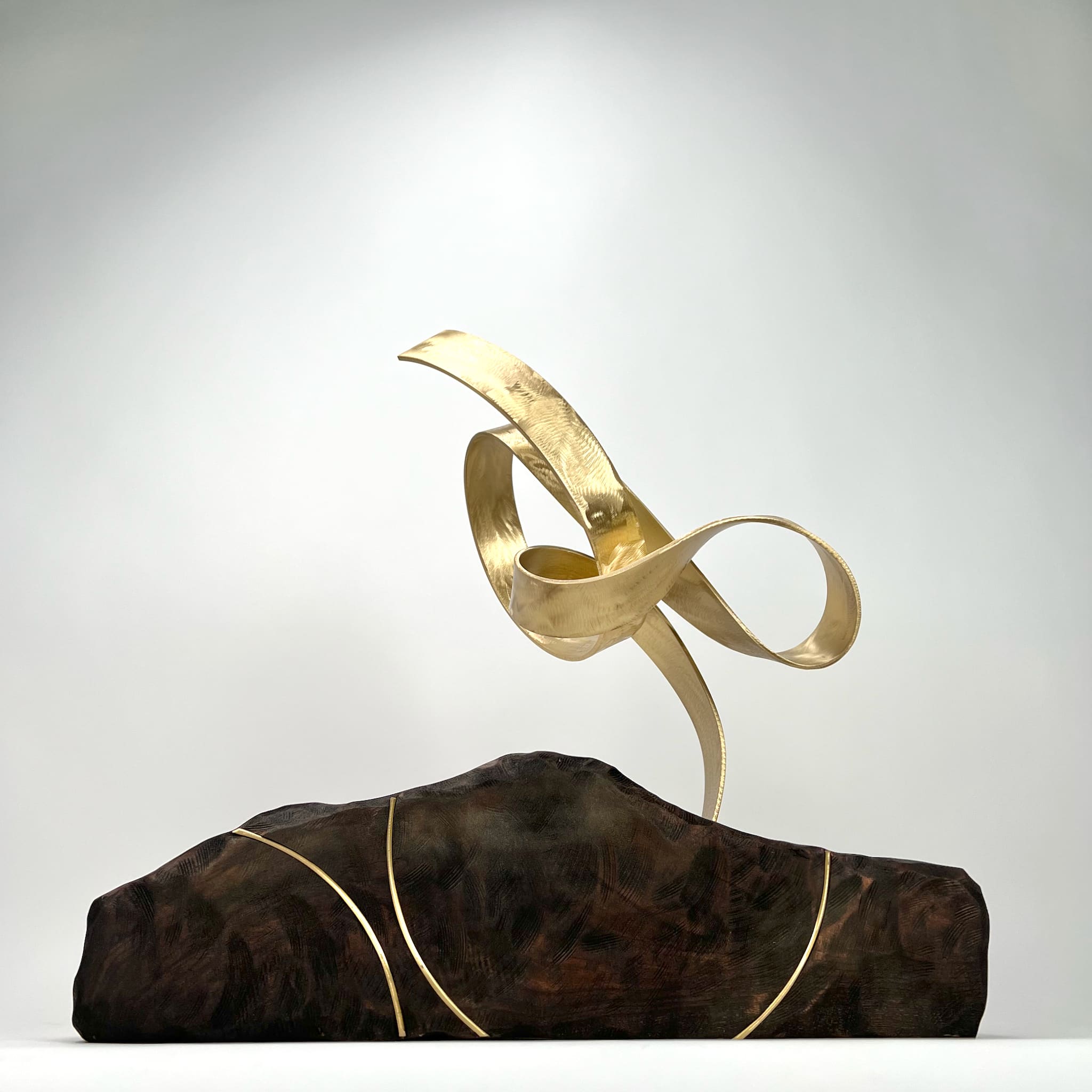 Gordon Johnson Art contemporary sculpture, a modern mixed media art series Roots by Ottawa artist Timothy Gordon Johnson