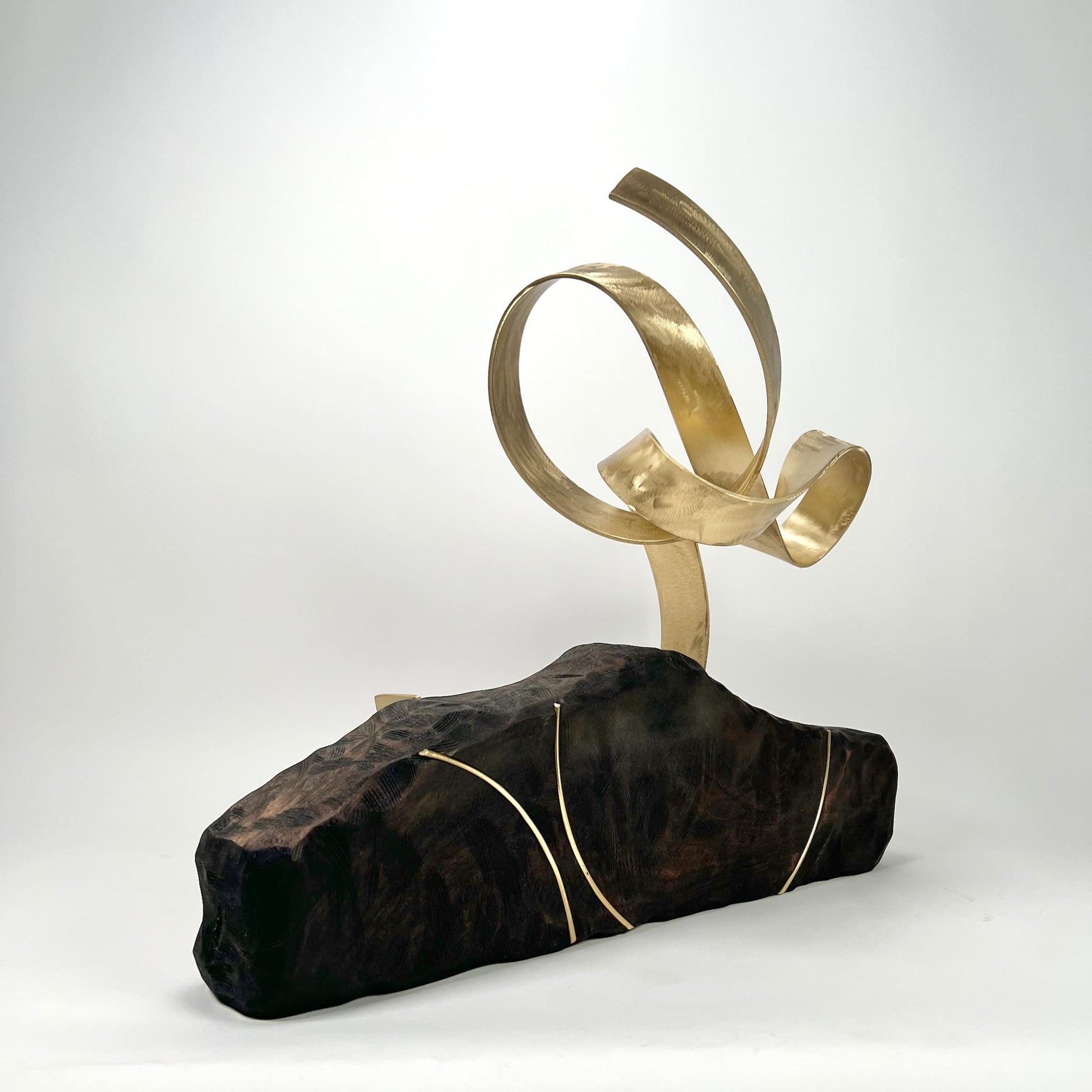 Gordon Johnson Art contemporary sculpture, a modern mixed media art series Roots by Ottawa artist Timothy Gordon Johnson