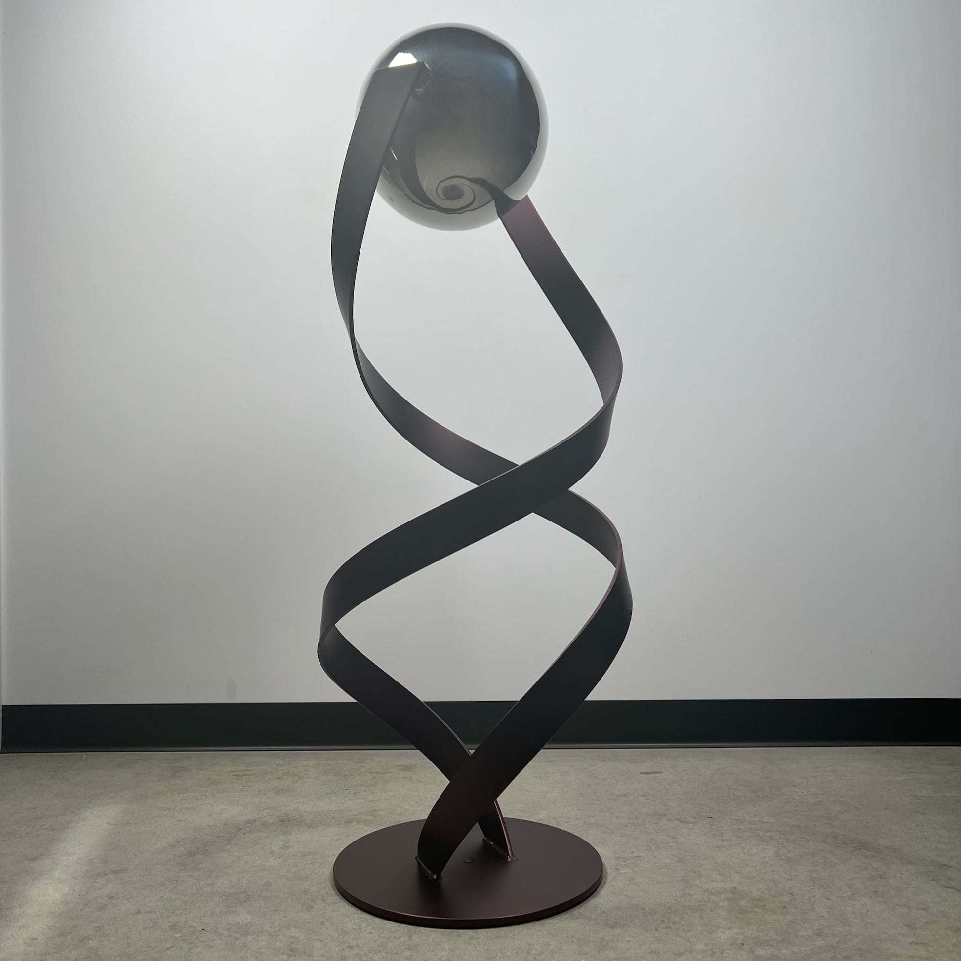 Syncrospective - Contemporary metal sculpture by Ottawa artist Timothy Gordon Johnson